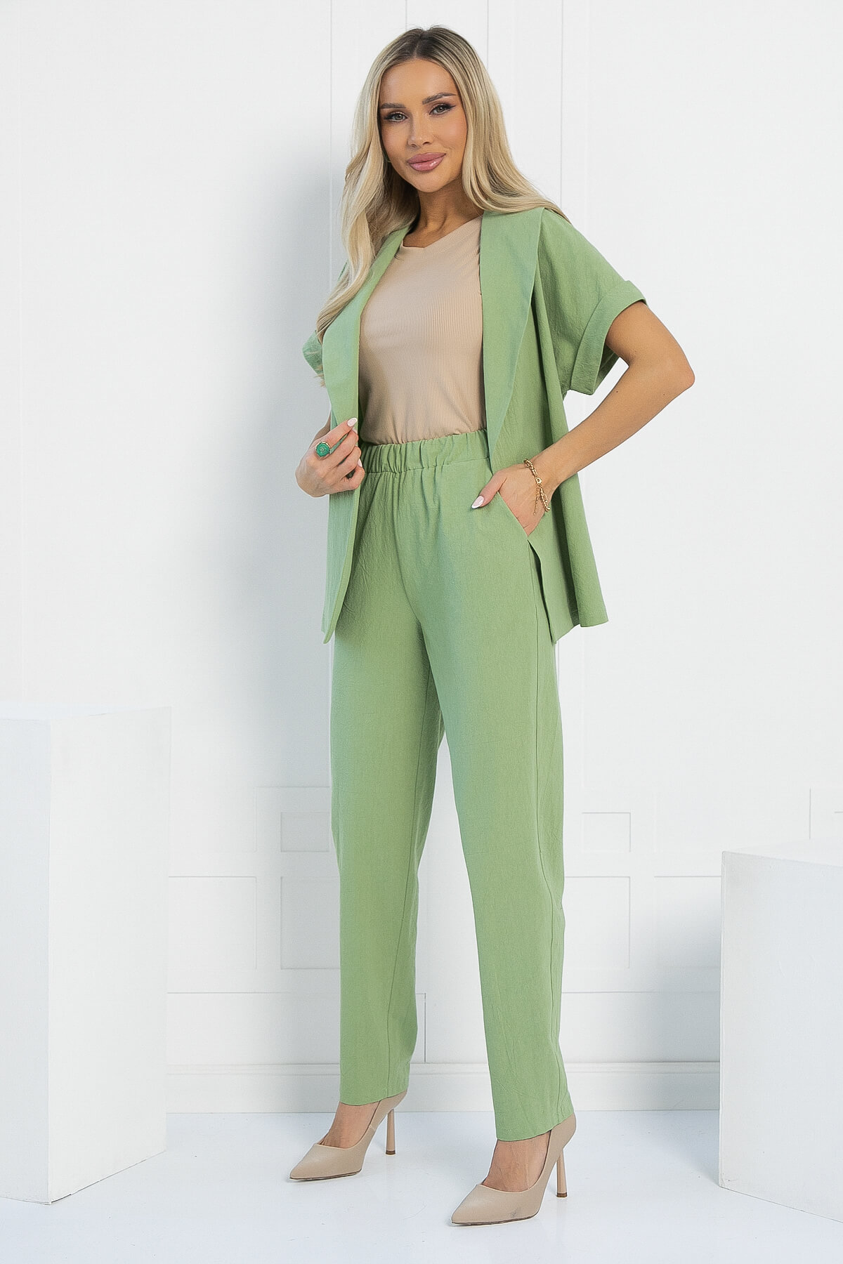 Костюм Кристиана (зеленый) К13075-4М