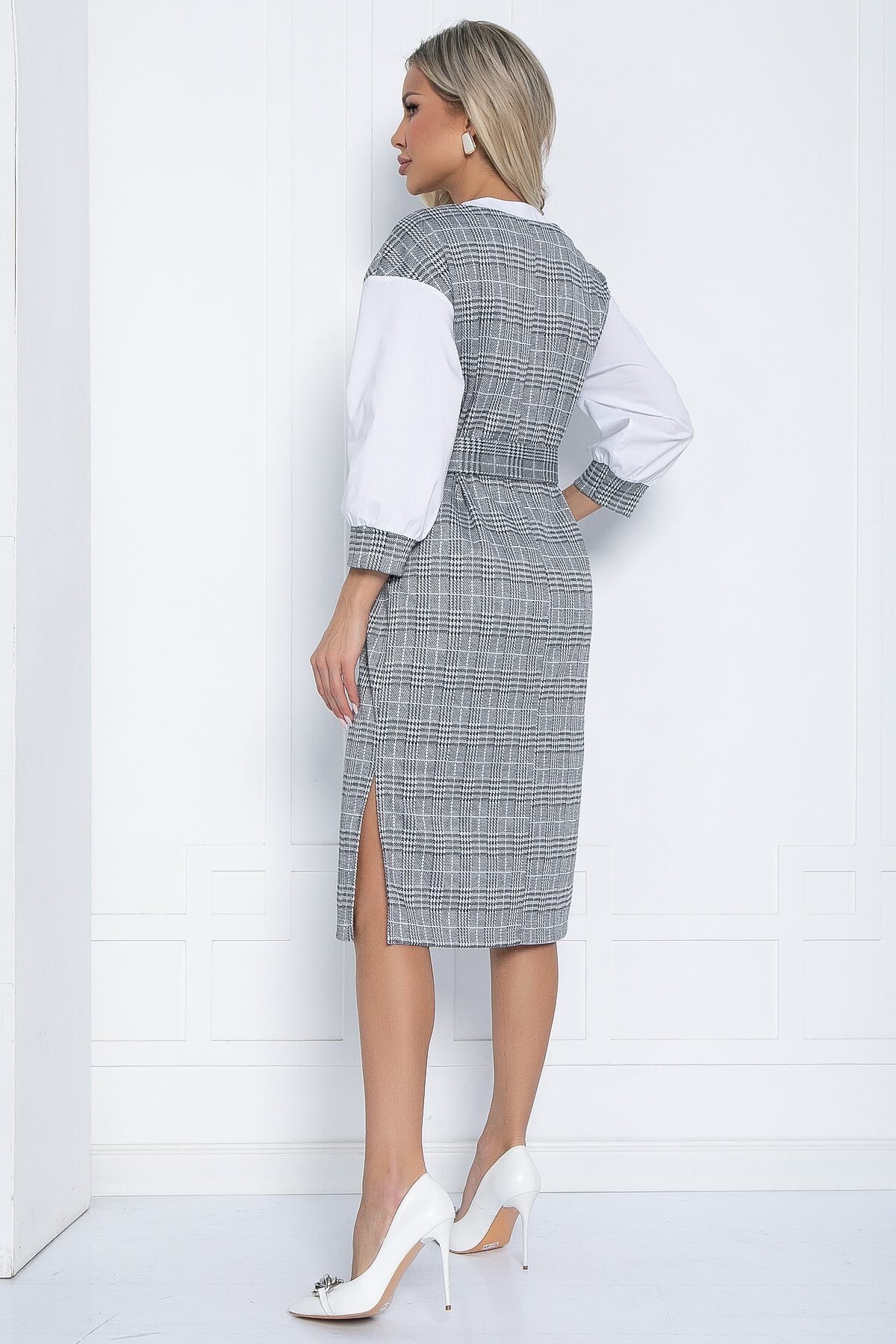 Платье Брют НЬЮ (серое) П12400-18