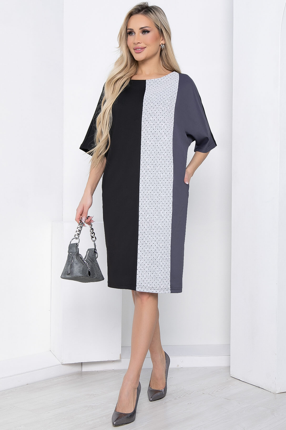 Платье "Кайла" (мультиколор) П8567