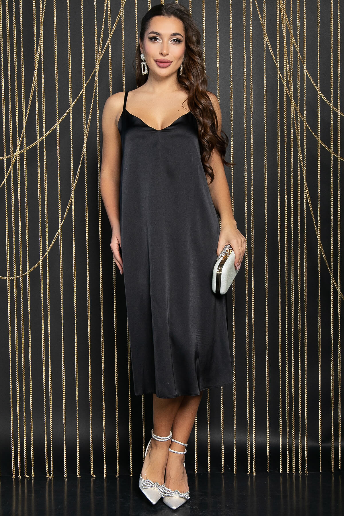 Костюм вечерний Мидеа (черный) К14664-5М