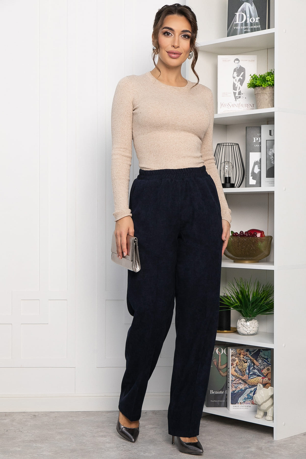 Брюки Келлер (синие) Б14180-19М