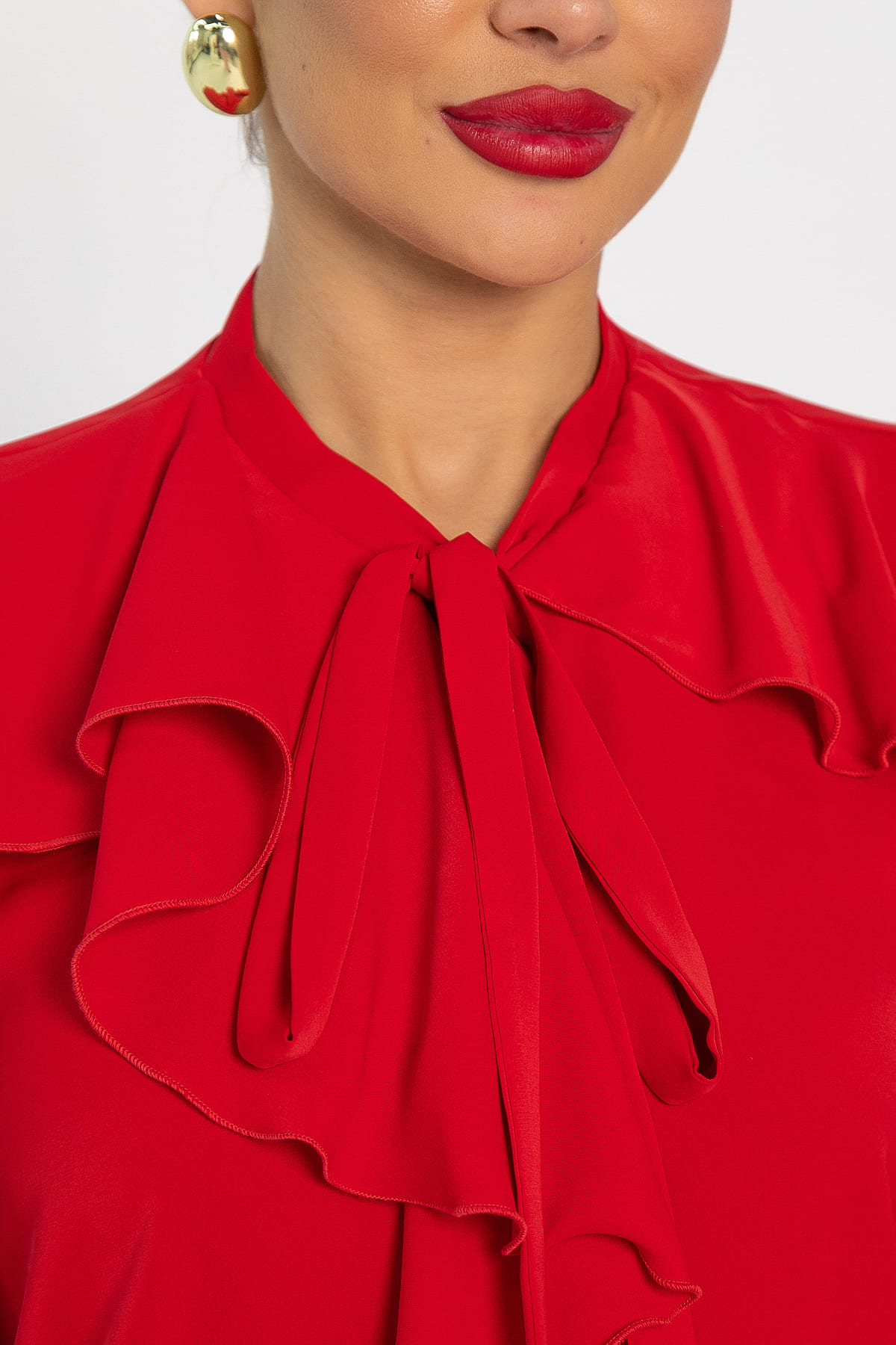 Блуза Дыхание весны (красная) Б14926-5М