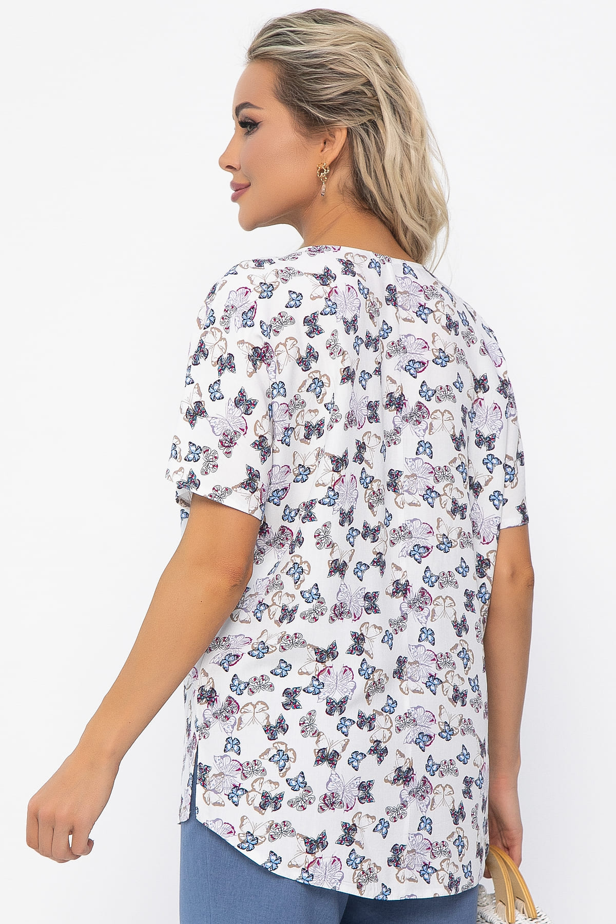 Блуза Маргоша (белая) Б13544-16М