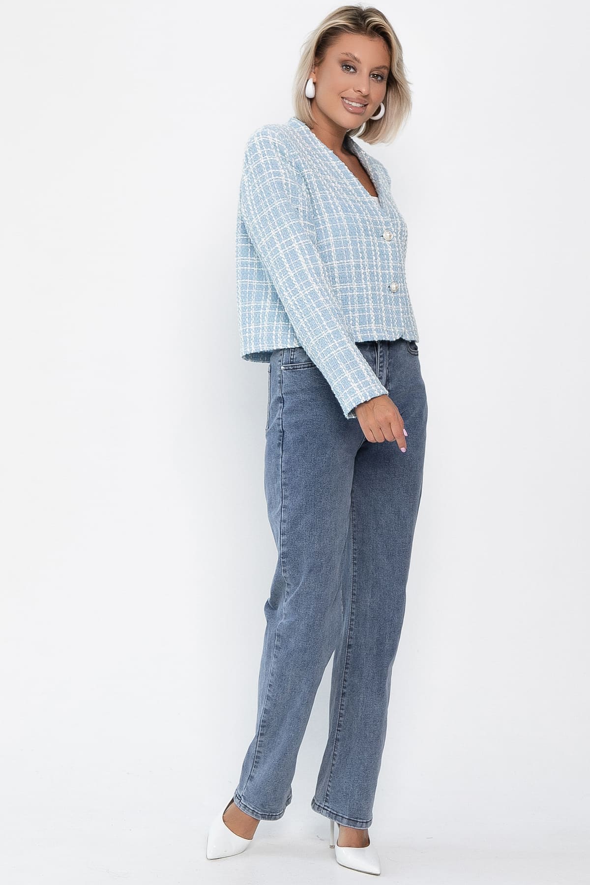 Жакет Дольче (голубой) Б14154-7М