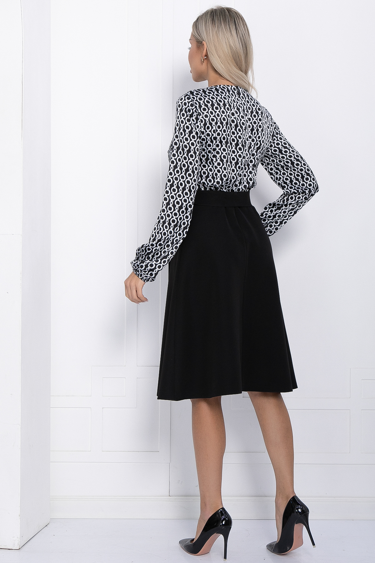 Платье Наира (черное) П12286-30