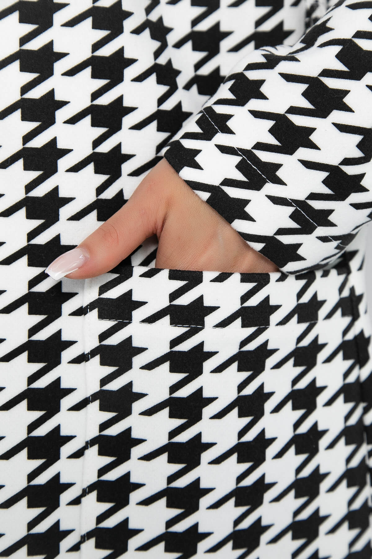 Жакет Белла (черно-белый) Б12855-44М