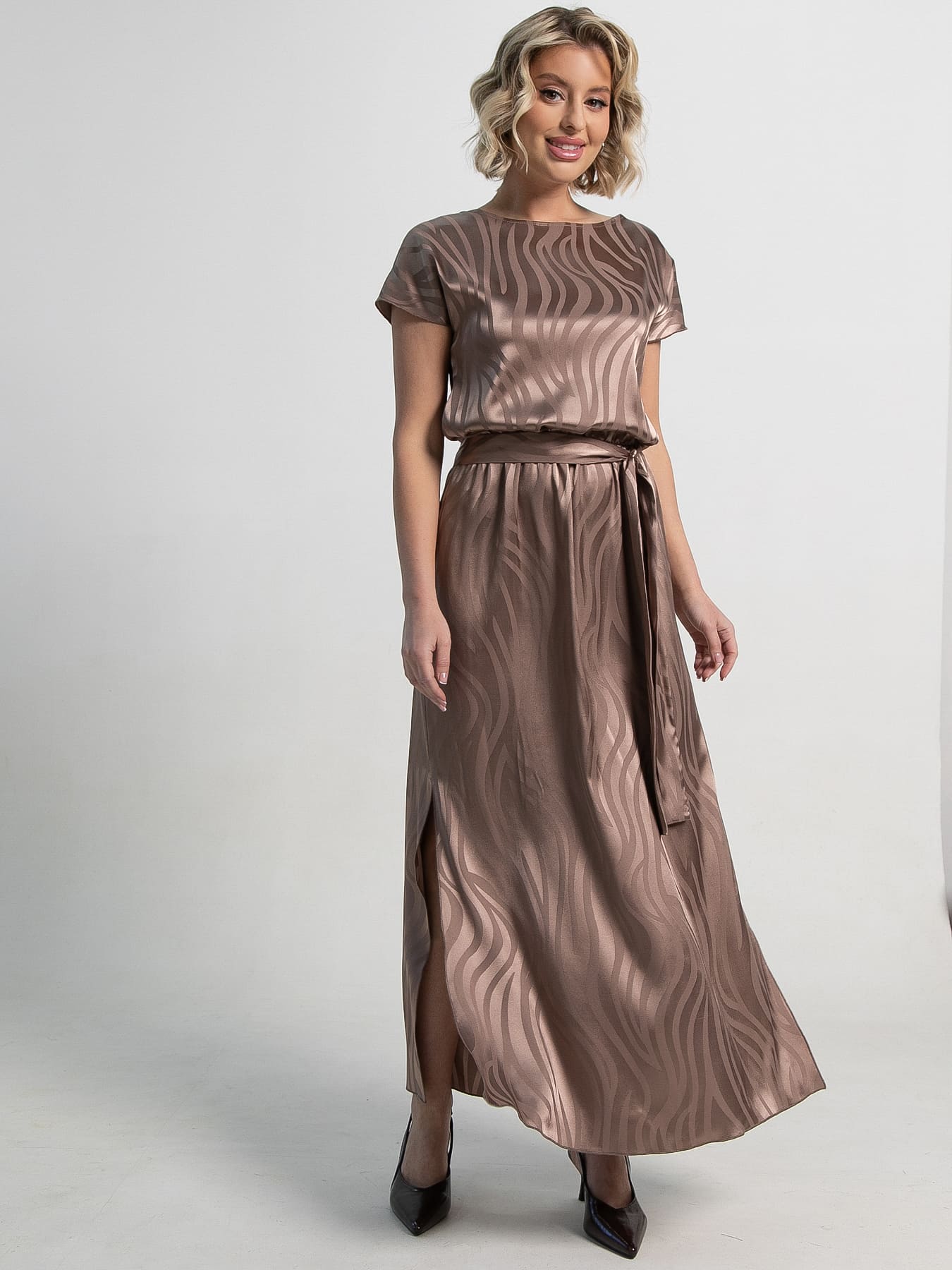 Платье Мэри НЬЮ (капучино) П15112-12М