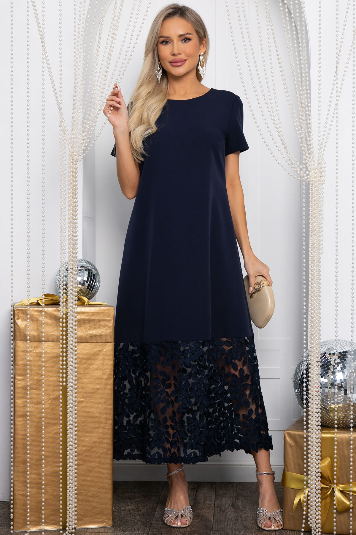 Платье Танита (синее) П14463-16М