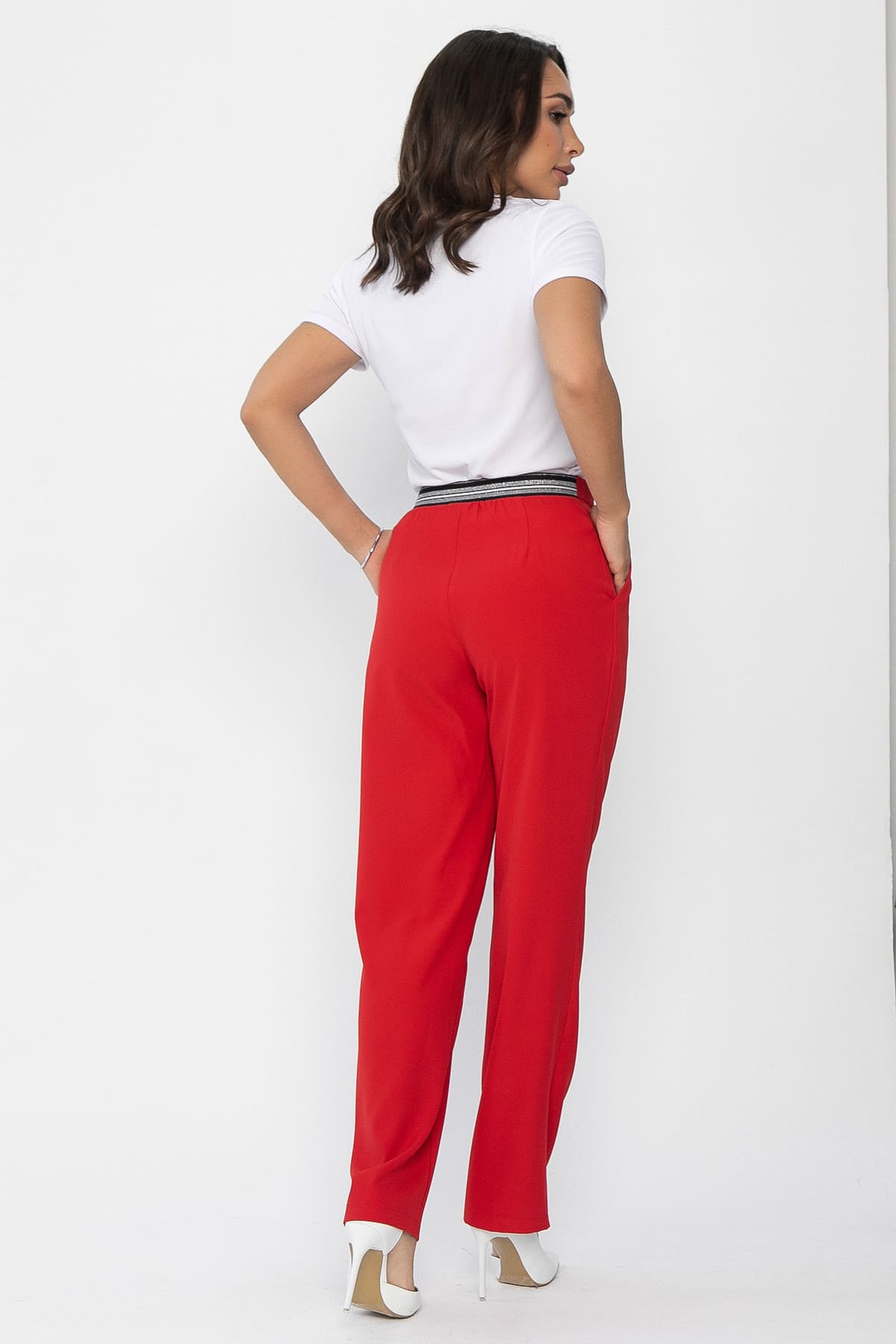 Брюки Мартин (красные) Б14024-30М