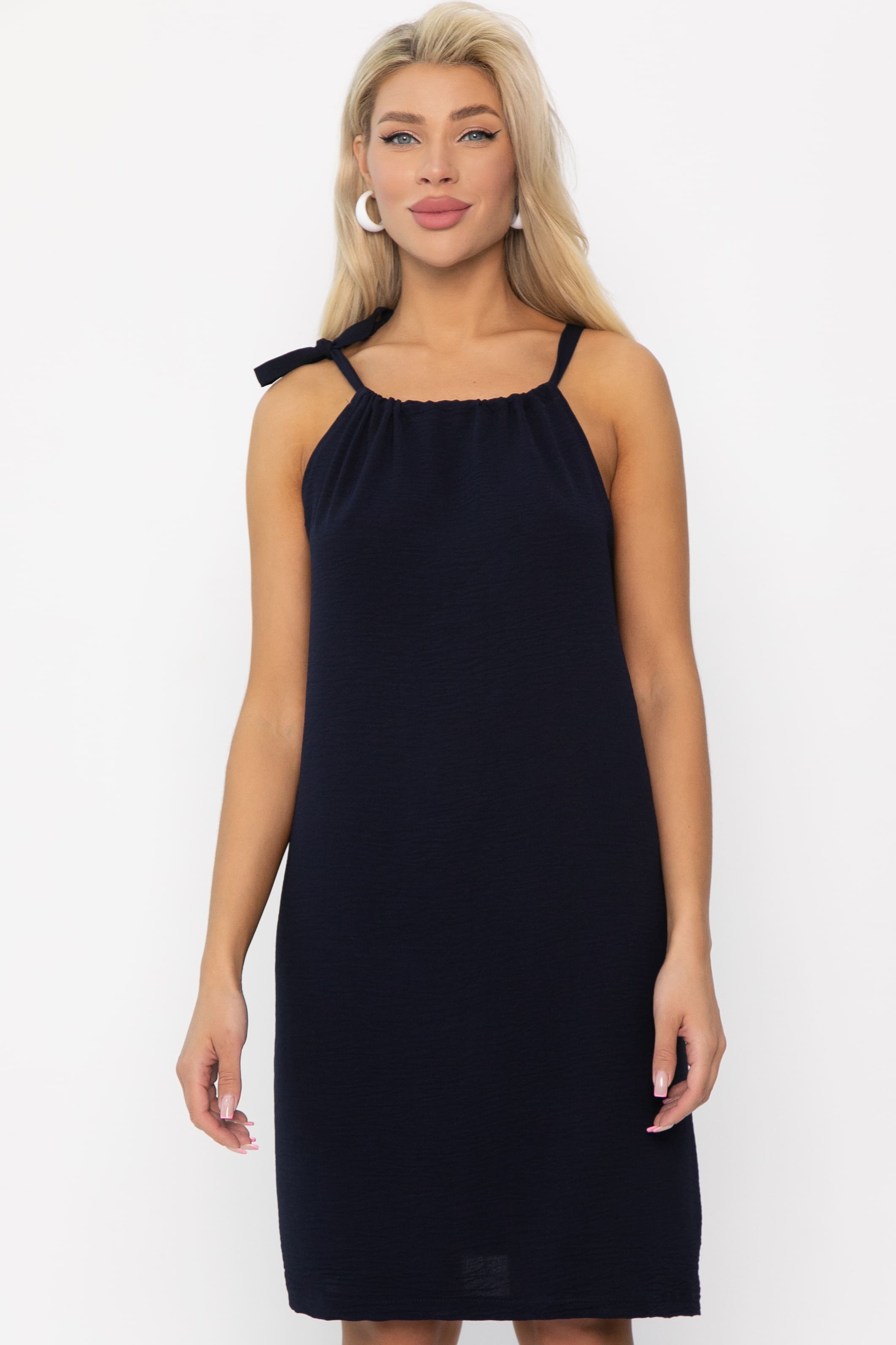 Сарафан Укрась лето! (синее) П13734-10М