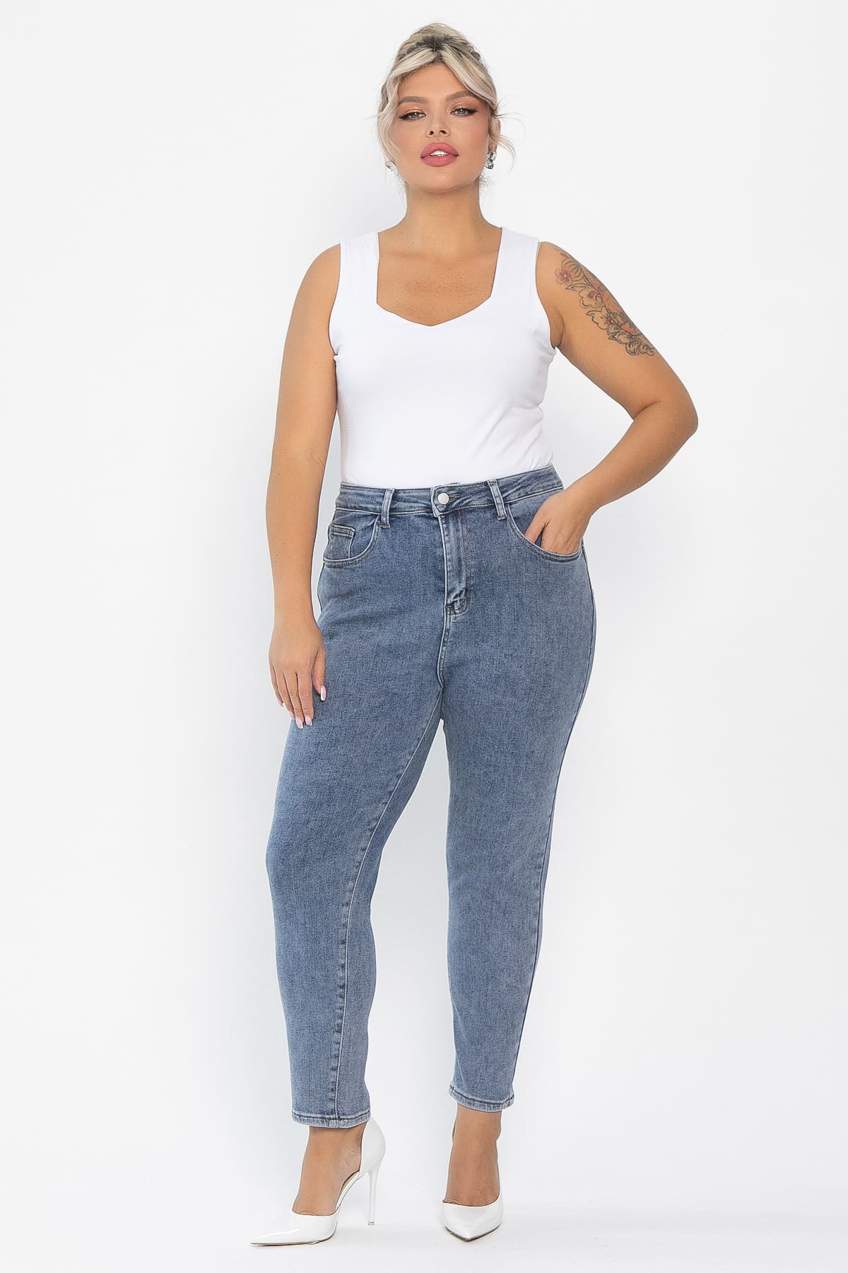 Джинсы На закате (синие) Б13927-4М