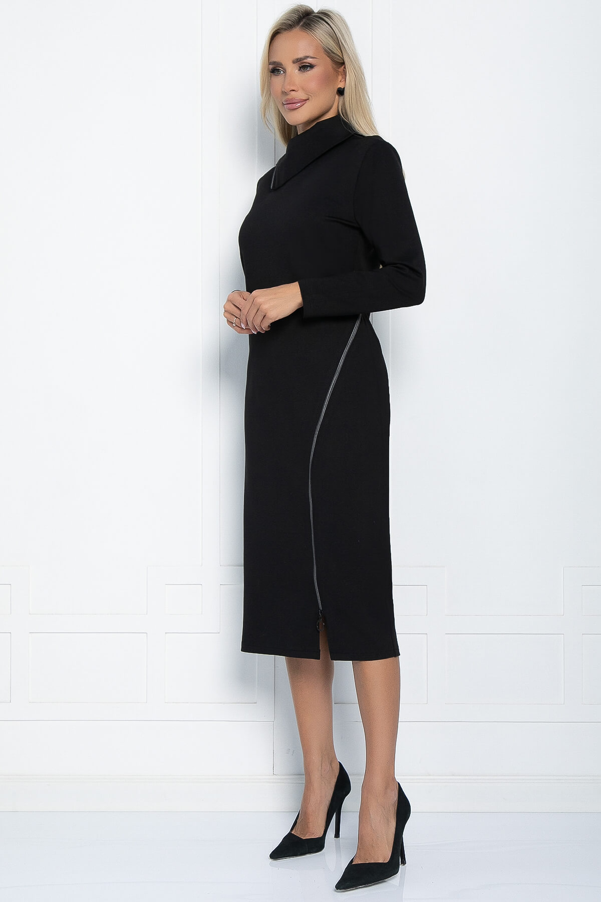 Платье Изабель (черное) П11774