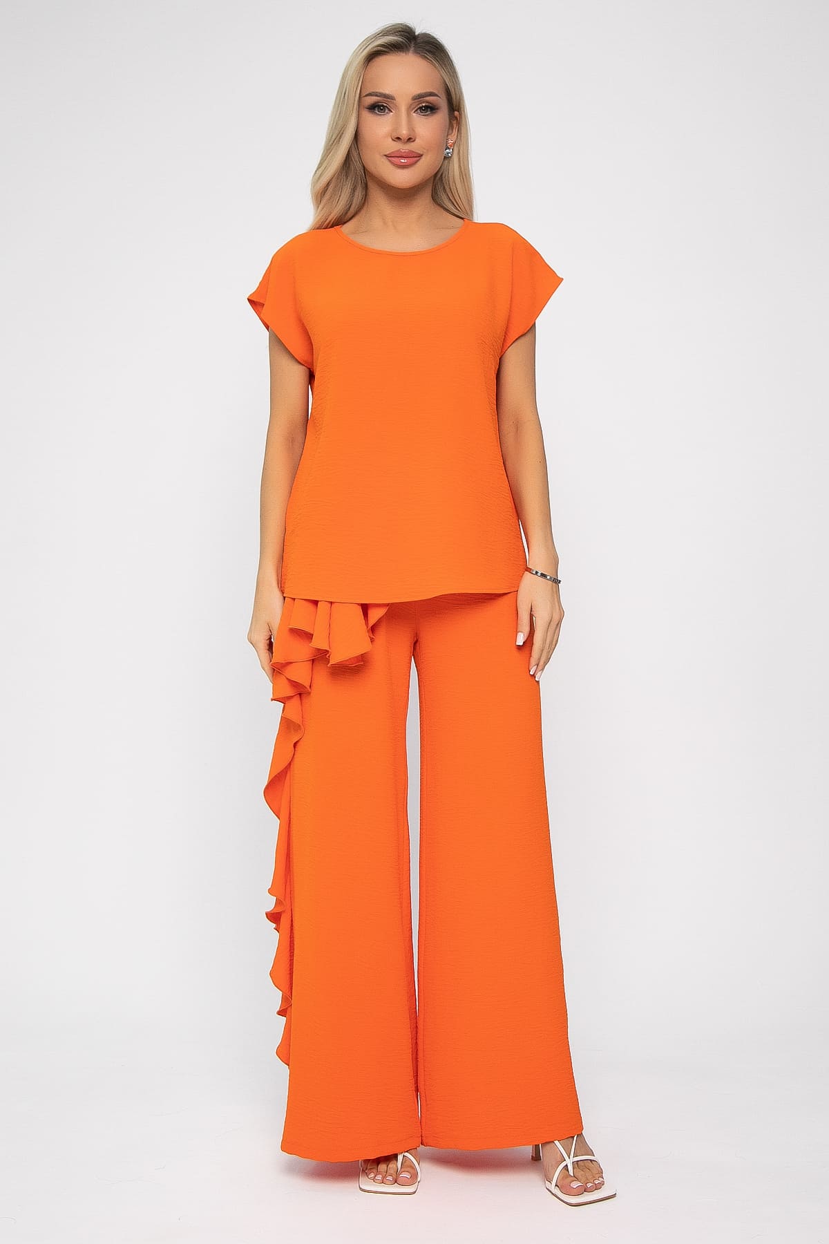 Костюм Морской бриз (оранжевый) К13674-5М