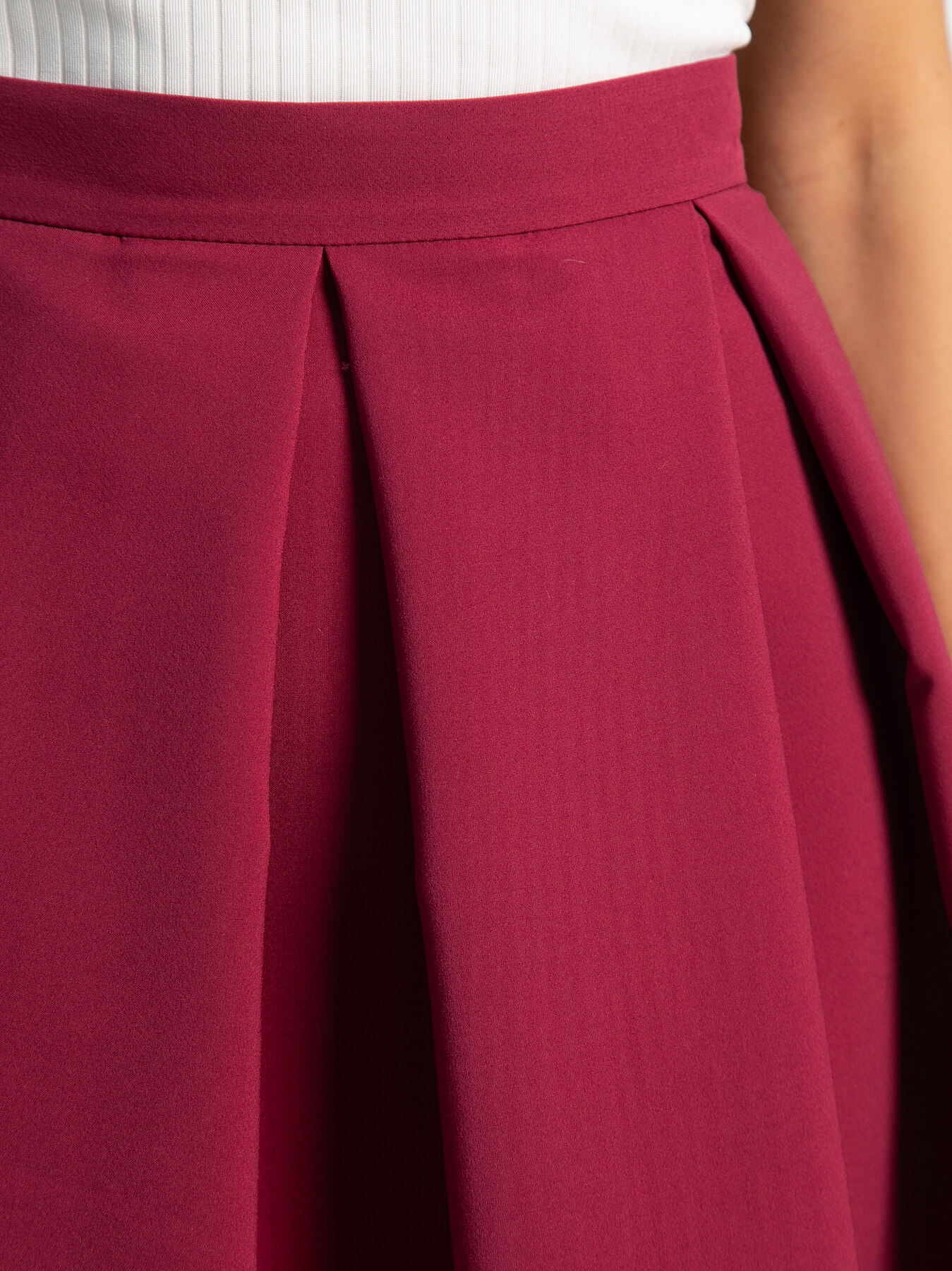 Юбка Санрайз (бордовая) Ю15558-3М