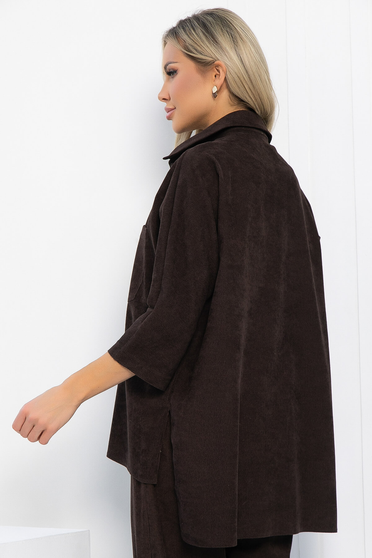 Рубашка Маринара (шоколад) Б12918-10М