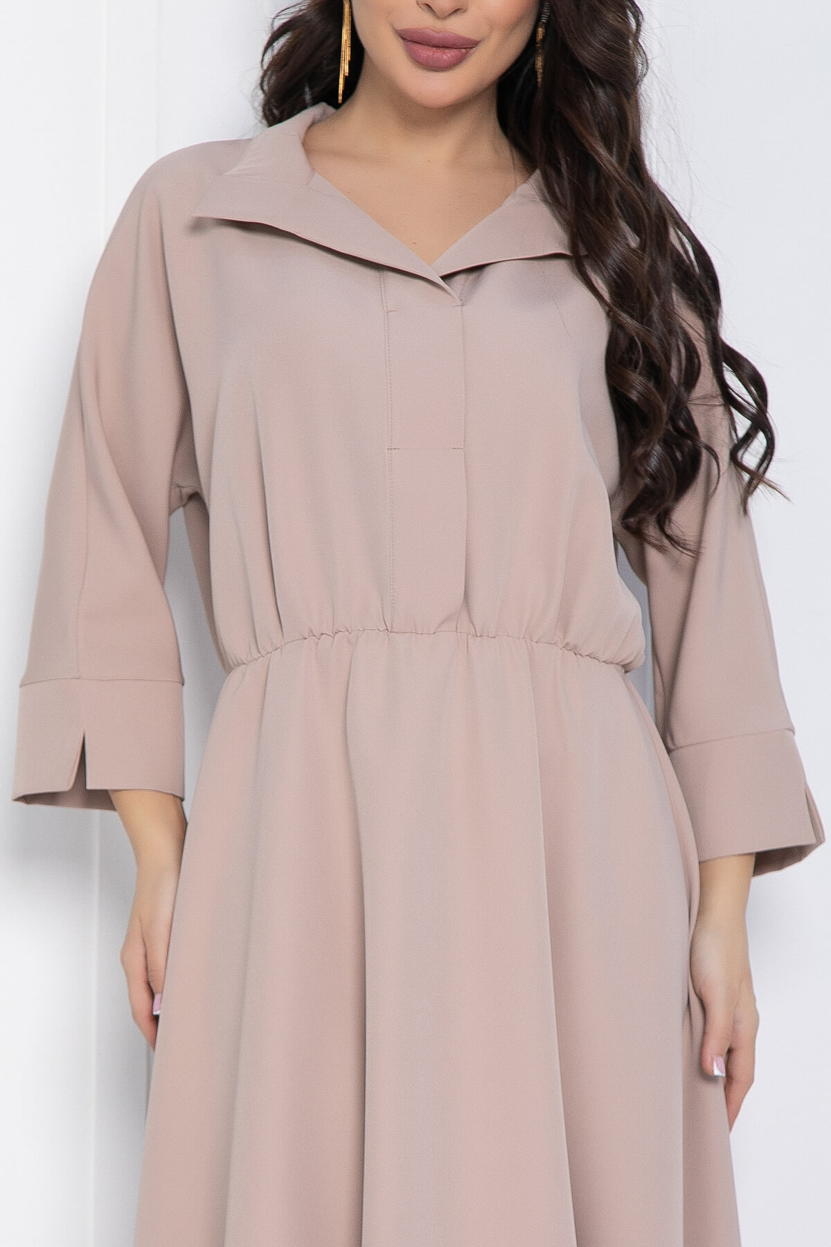 Платье Лорита (бежевое) П12630-16