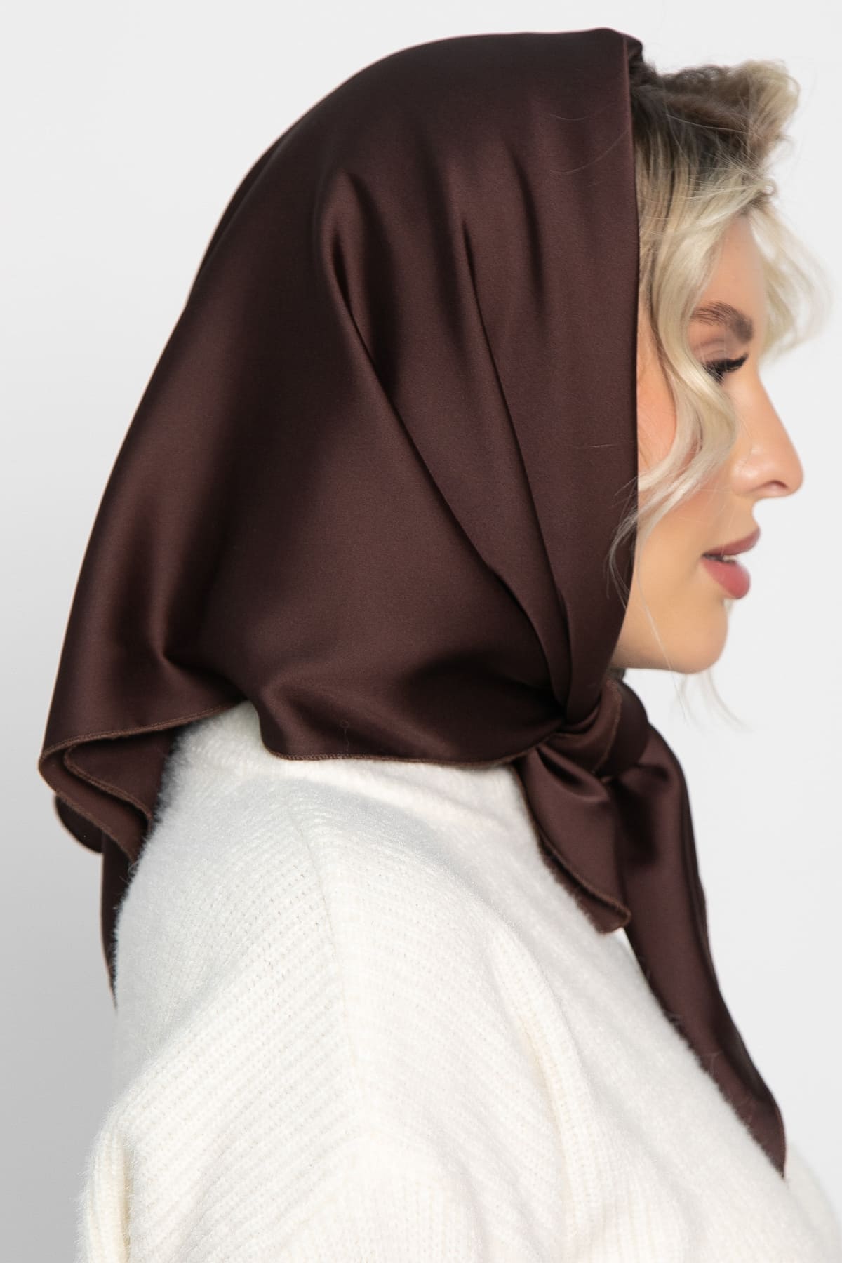 Косынка с завязками (шоколад) КЗВ9-53М