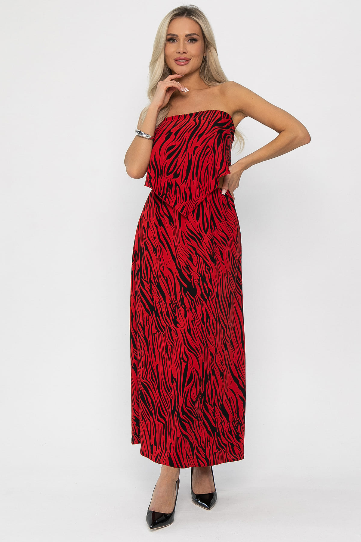 Юбка Лантана (красная) Ю13742-6М