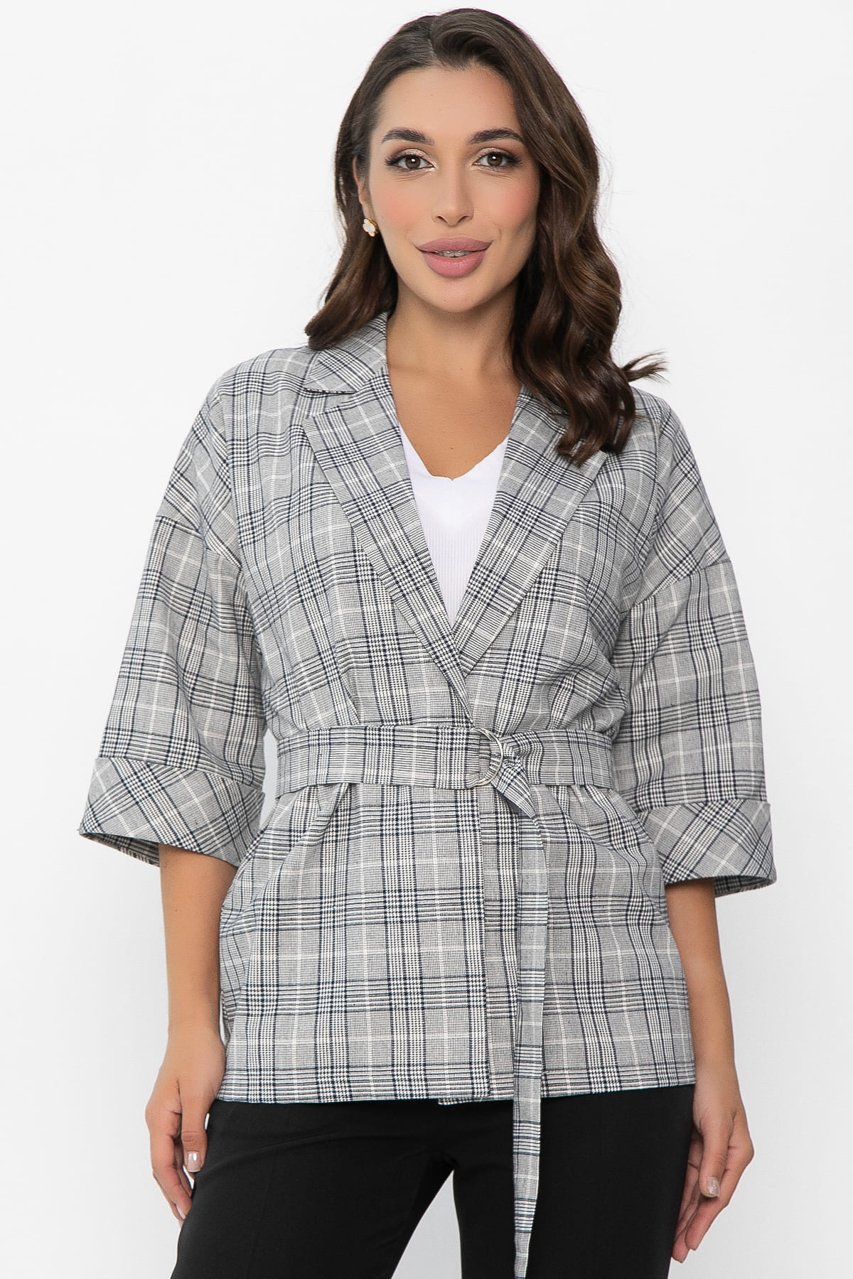 Жакет Скрипка (серый) Б14083-12М