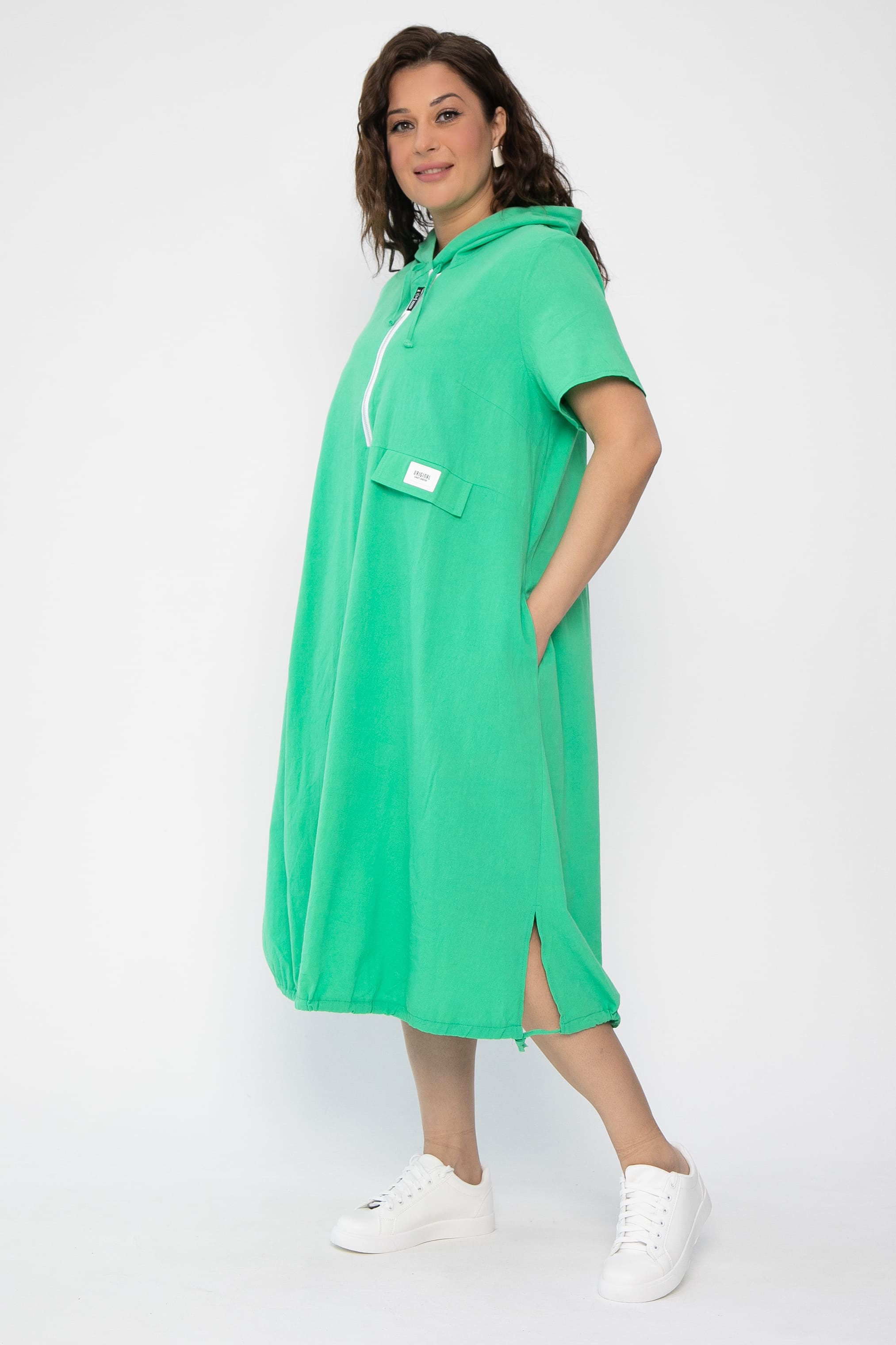 Платье Рокси (зеленое) П15441-5М