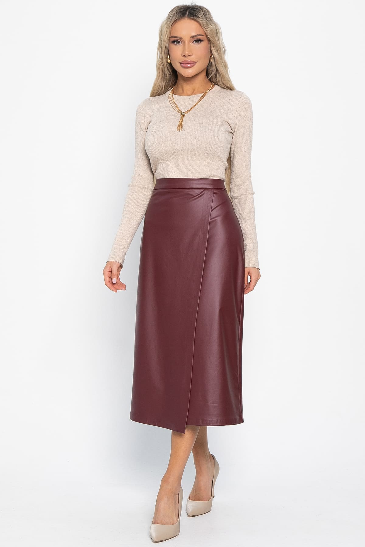 Юбка Невада (винный) Ю15014-25М