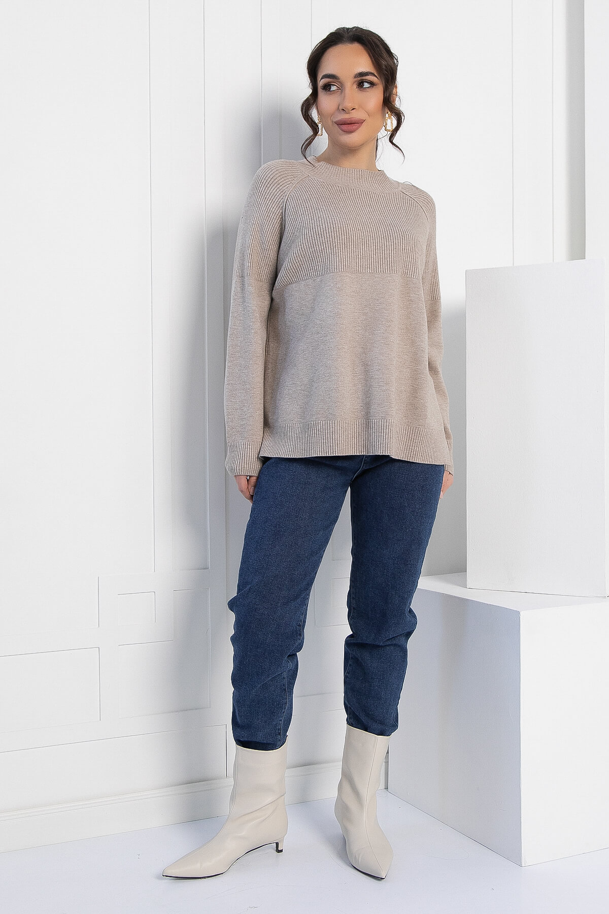 Джемпер Амбассадор (песочный) Б12898-12М