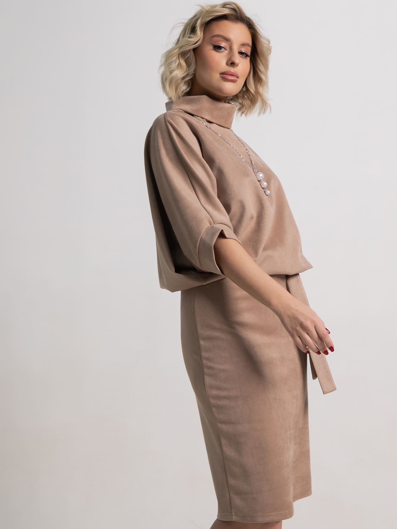 Платье Антония (капучино) П15272-12М