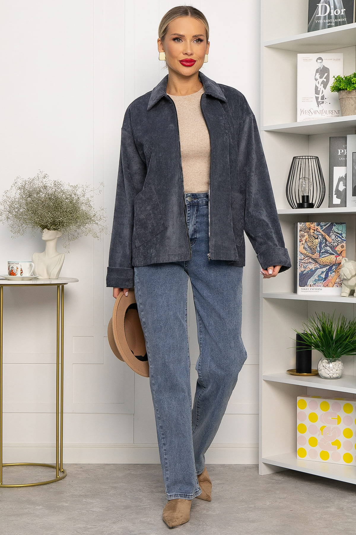 Жакет Реджина (серый) Б14177-9М