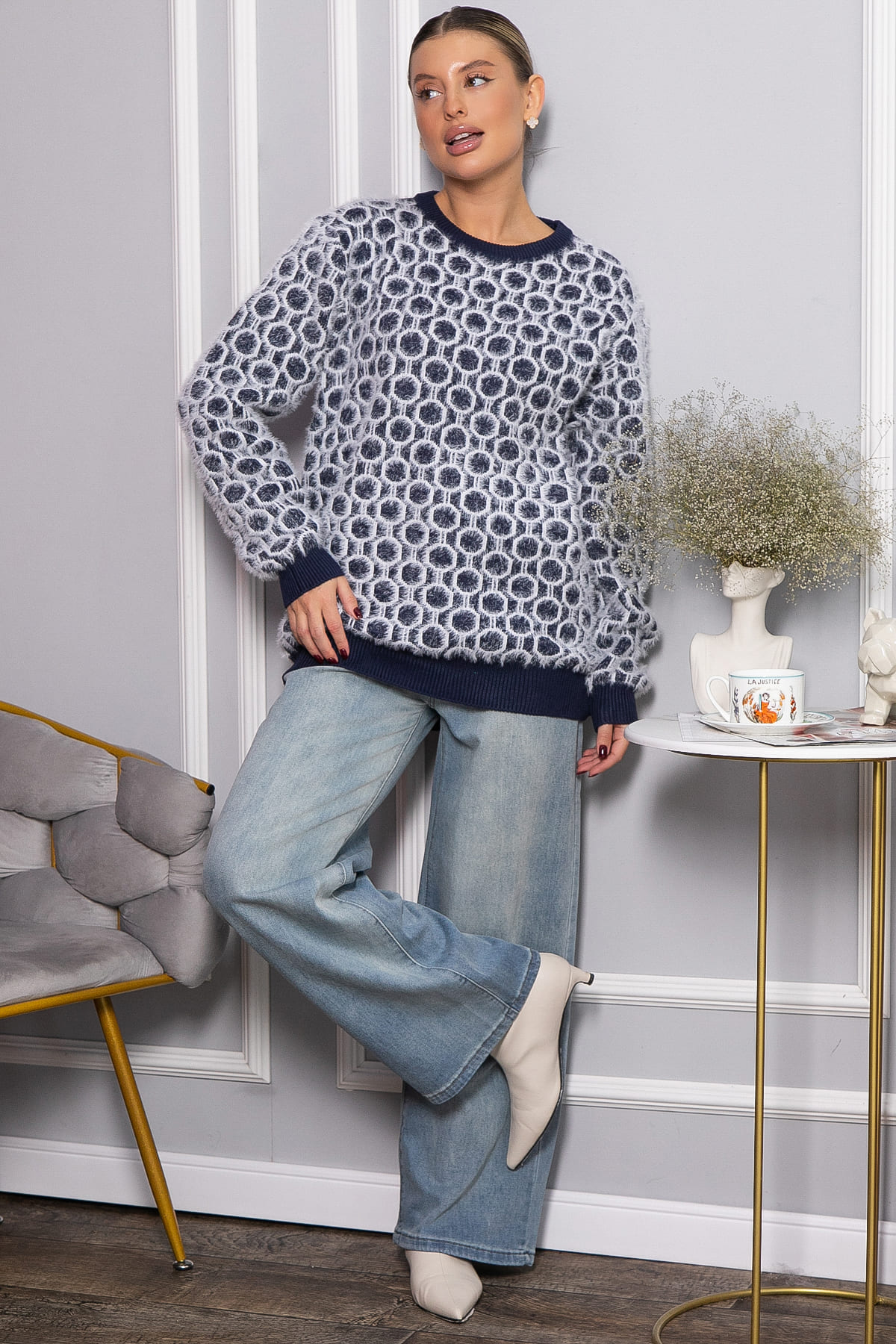 Джемпер Ари (синий) Б14430-20М