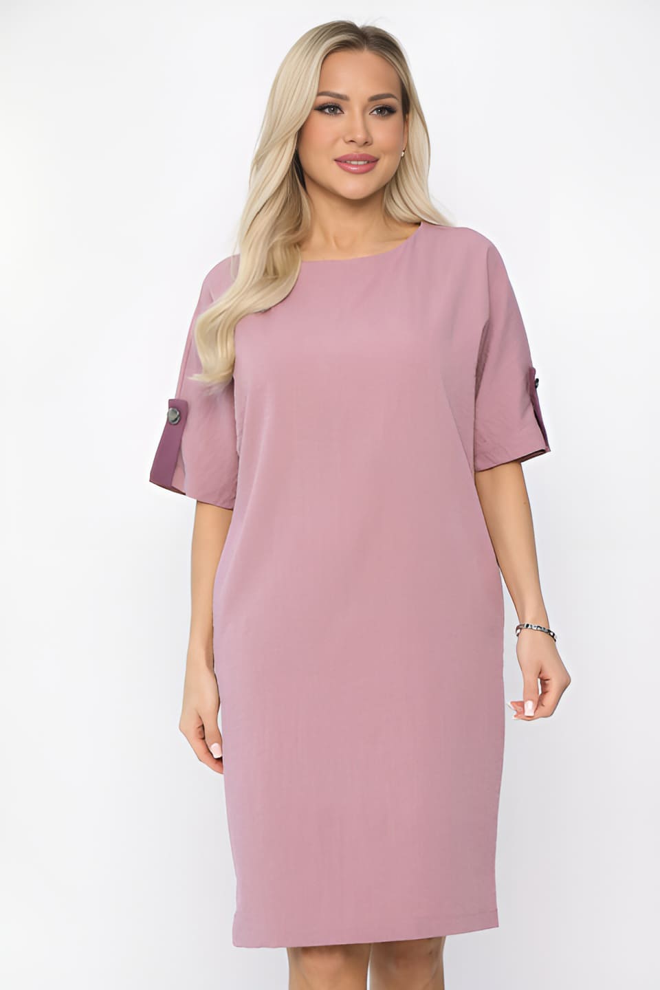 Платье Кайла НЬЮ (розовое) П13662-10М