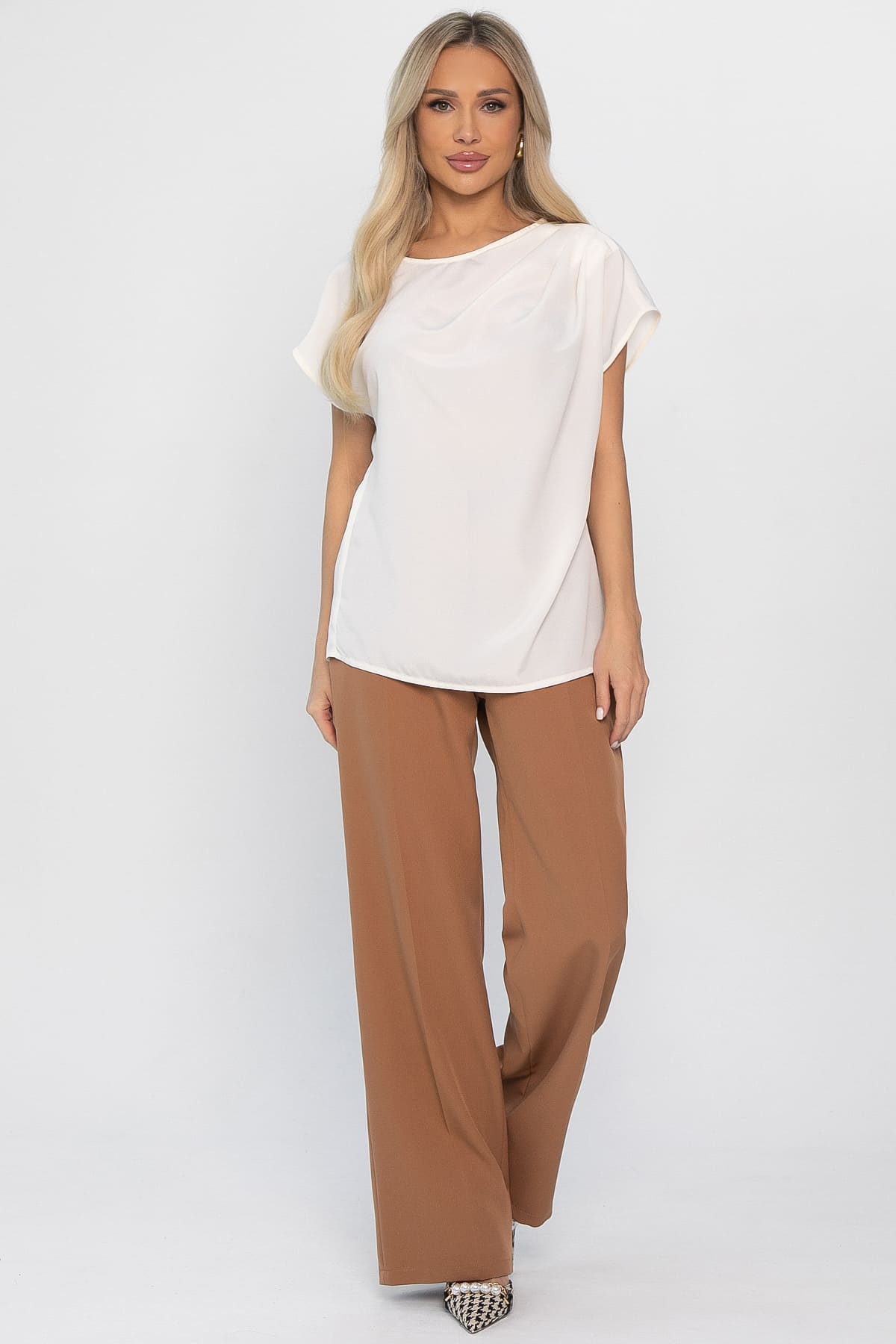 Блуза Маркиза (молочная) Б14565-30М