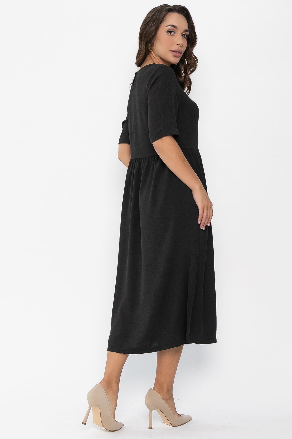 Платье Беннет (черное) П14066-25М