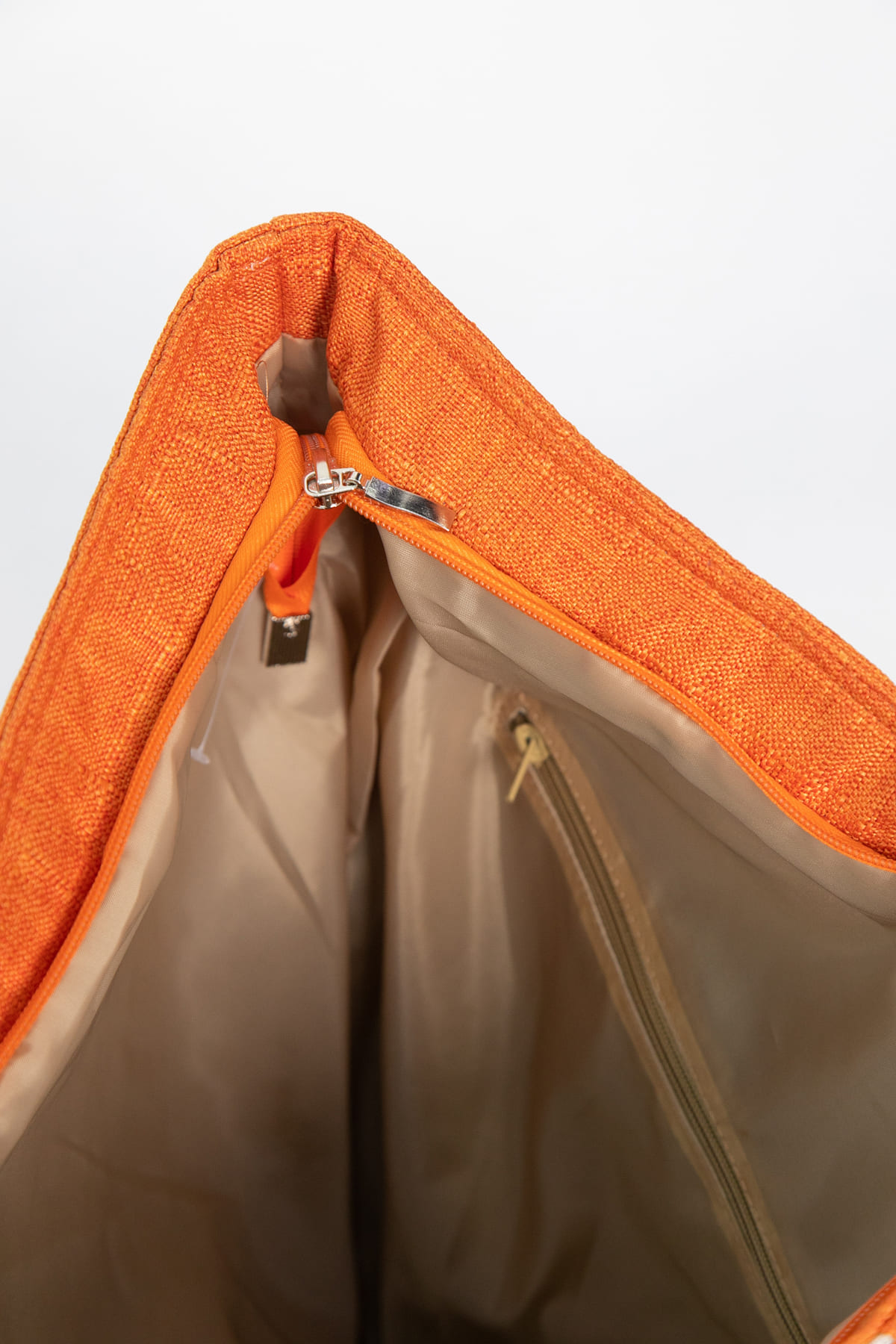 Сумка-торба Комби (молочно-оранжевая) СТ09