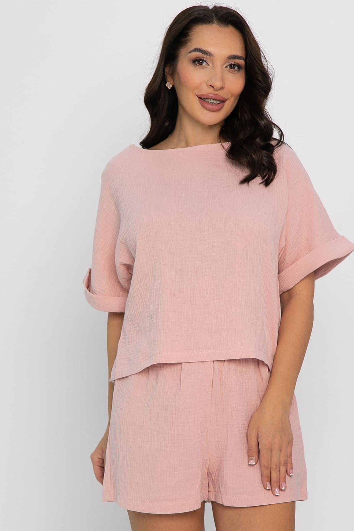 Комплект для дома Муслин (розовый) К14580-52М