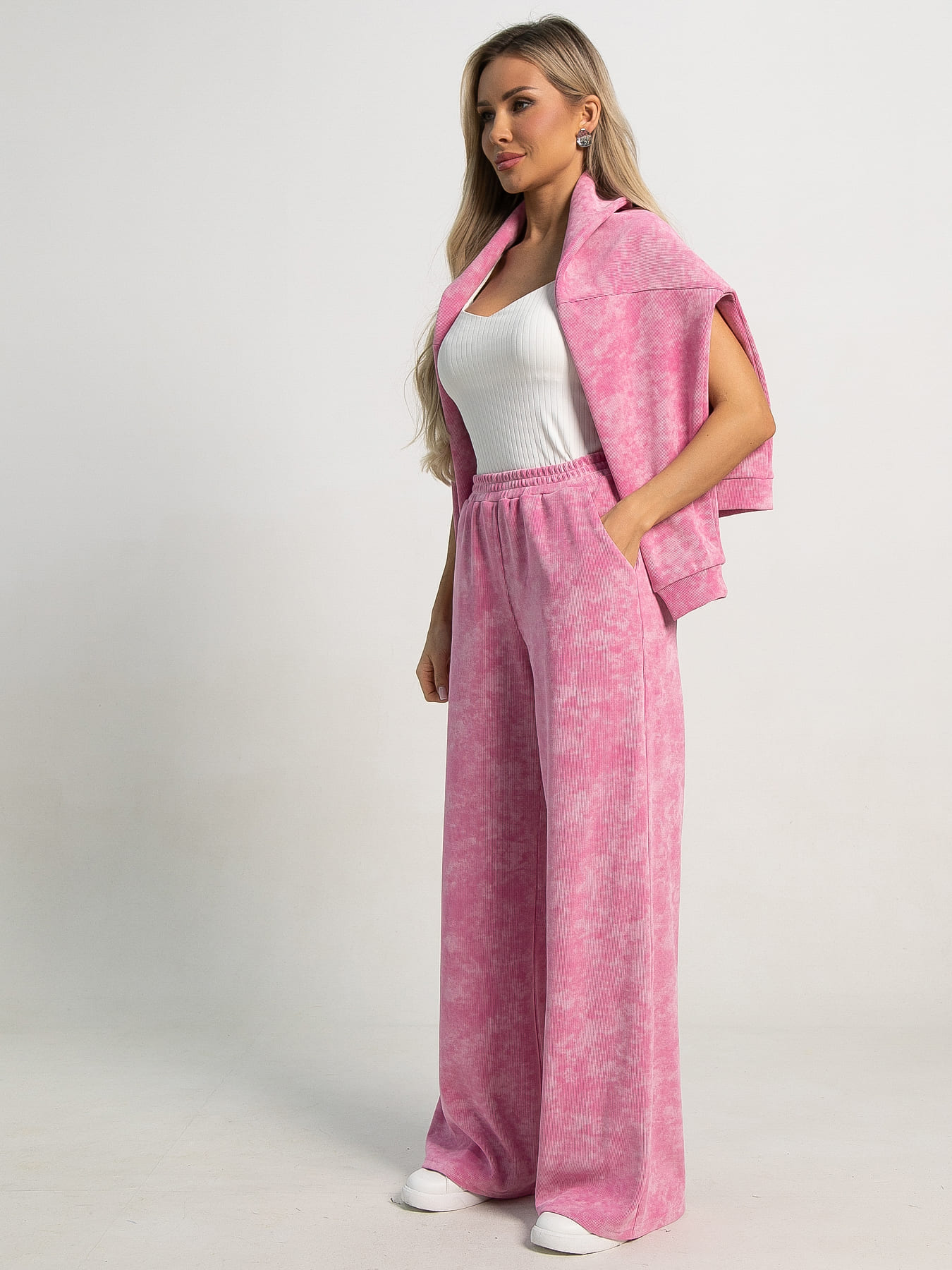 Костюм Августа ХИТ (розовый) К15544-5М