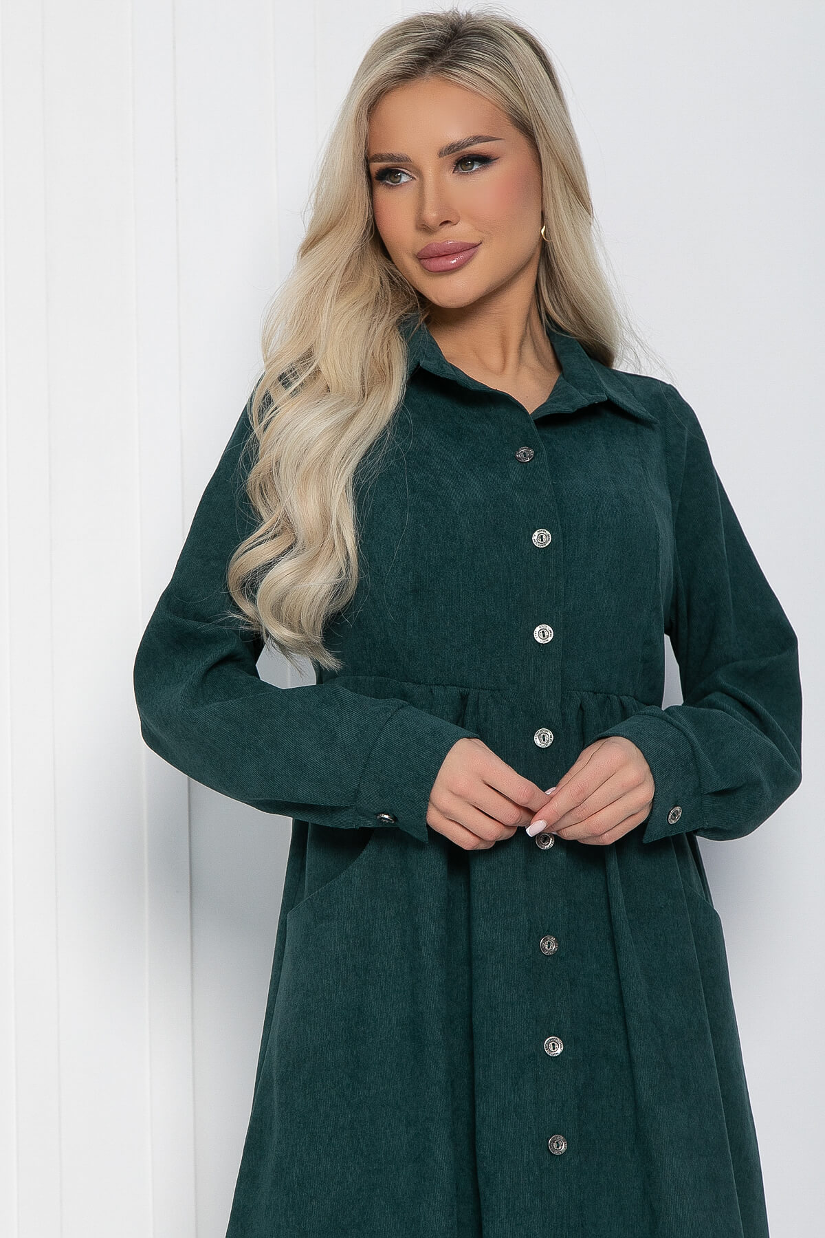 Платье Сабина (изумруд) П12655-4