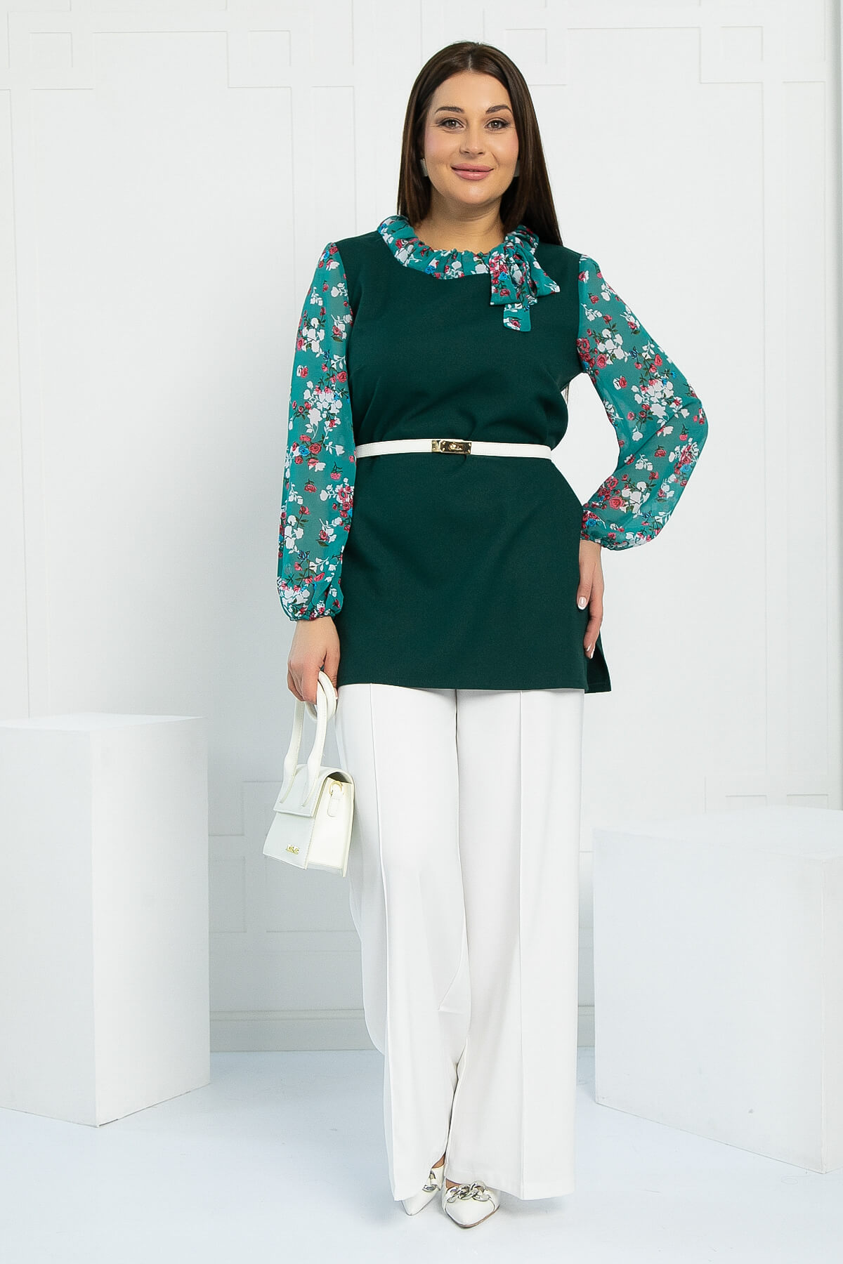 Туника Яшма (изумруд) Б13068-24М