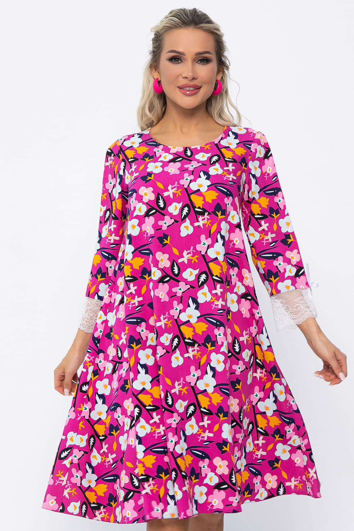 Платье Яна (розовое) П13638-33М