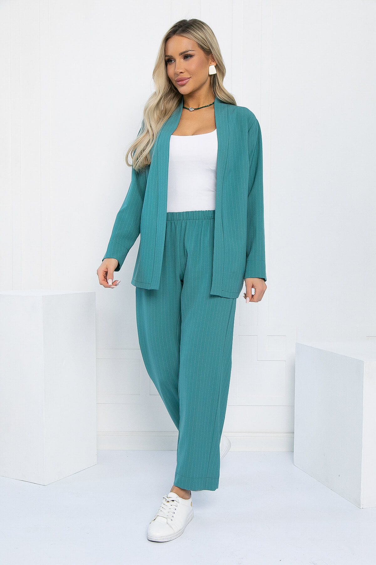 Костюм Поцелуй удачи (бирюза) К12849-1М