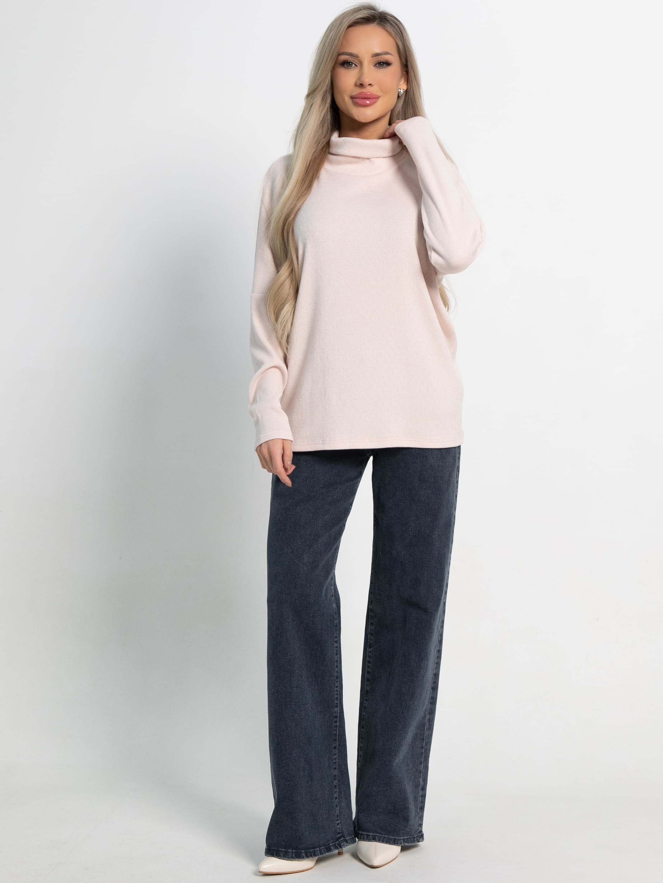 Джемпер Нива (розовый) Б15163-1М