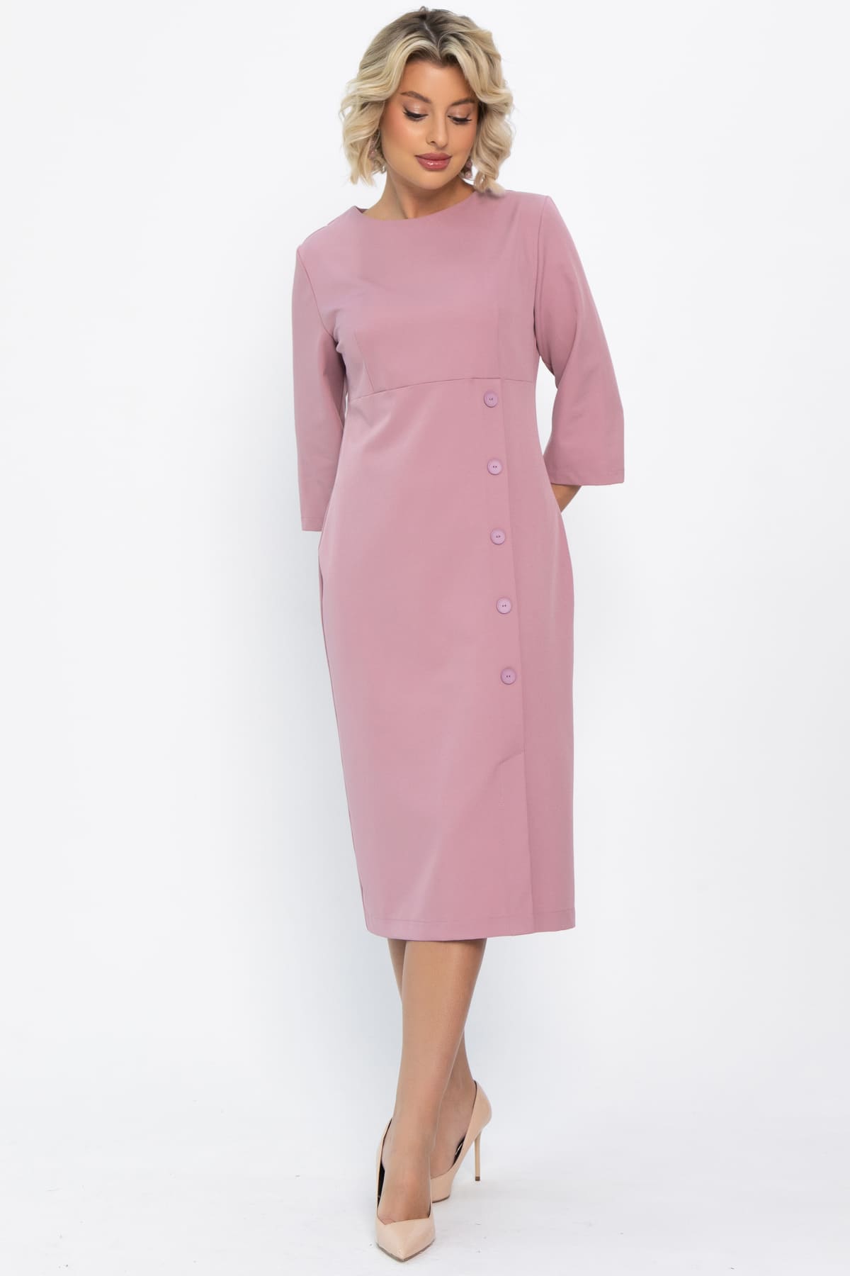 Платье Твоё настроение (розовое) П14812-43М