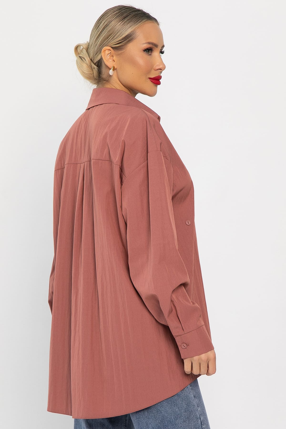 Рубашка Антария (терракот) Б14188-5М