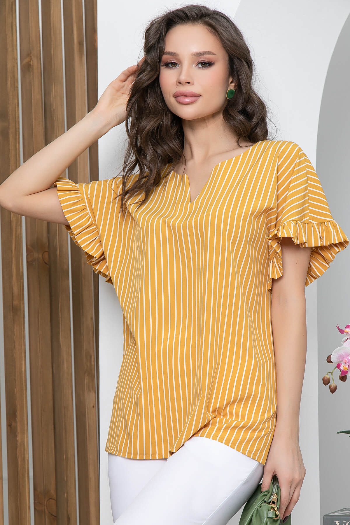 Костюм "Эрика" (горчица) К5747