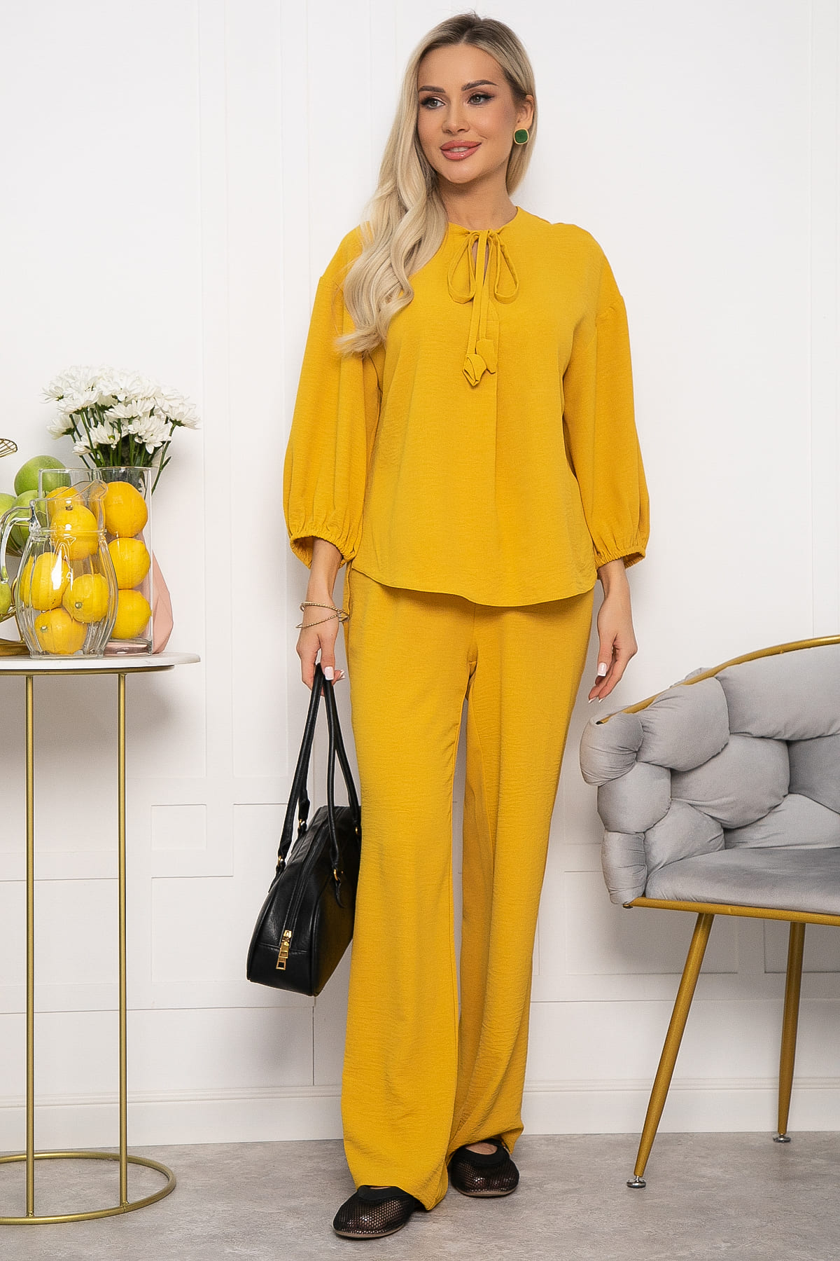 Костюм Текния (горчица) К13582-39М