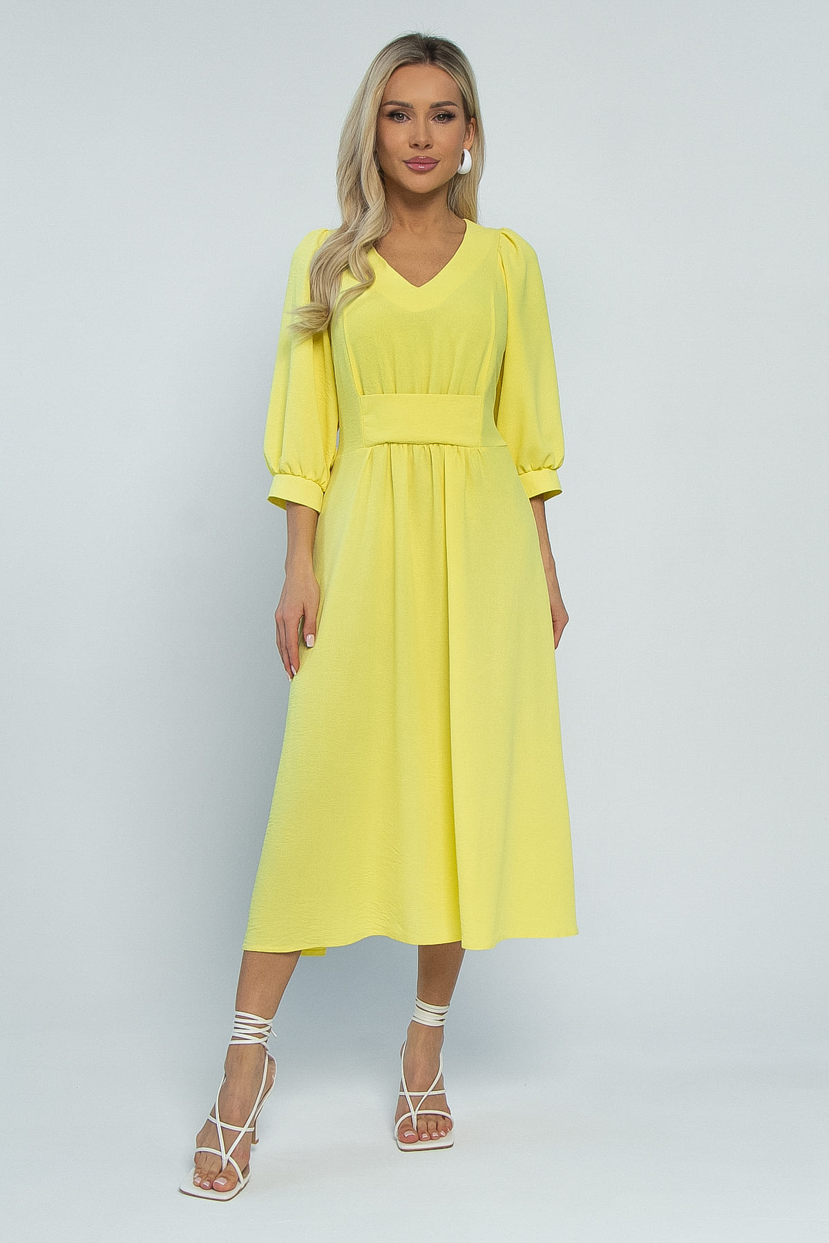 Платье Мадлен (желтое) П13523-18М