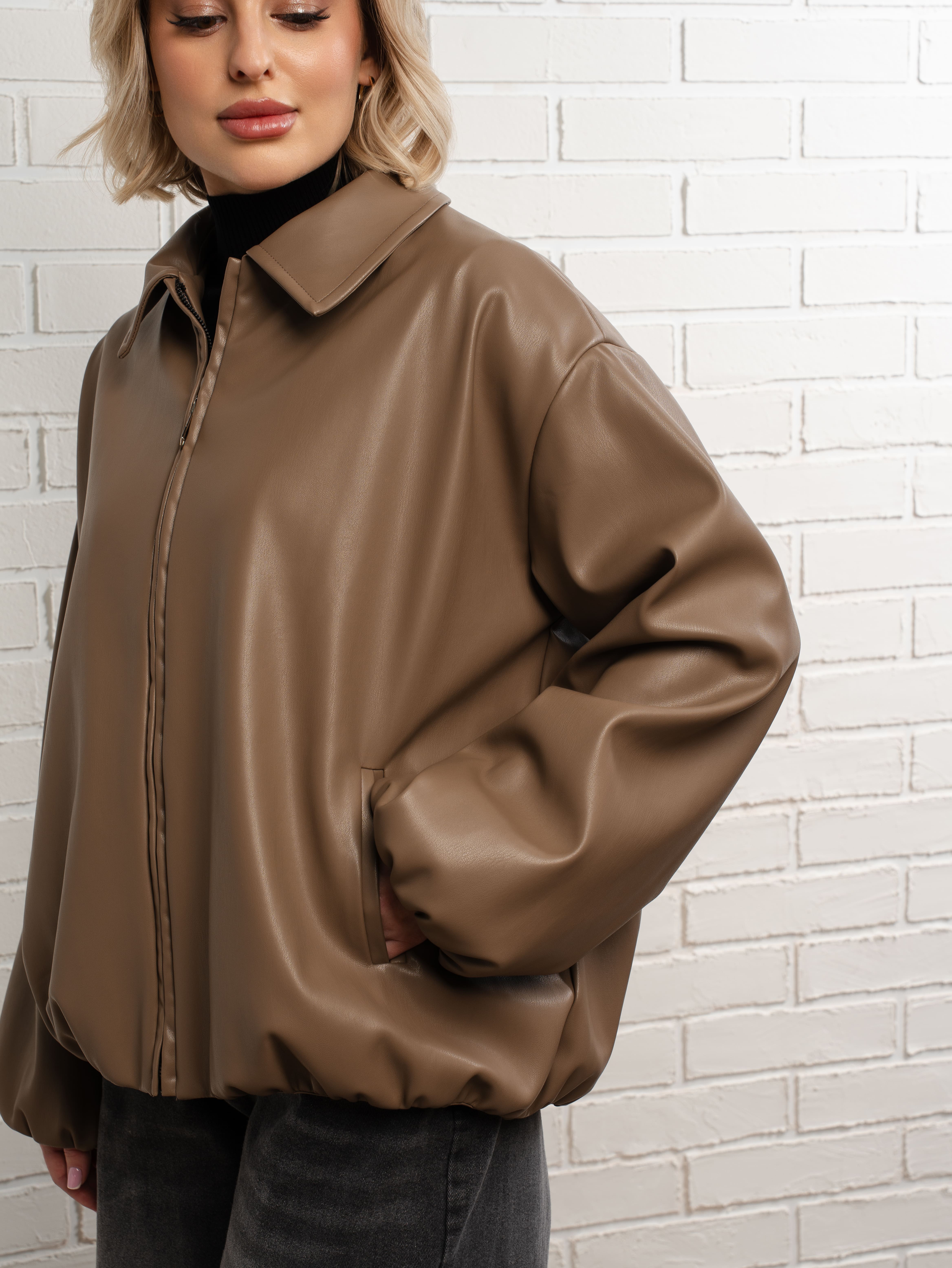 Куртка Поверь в мечту (капучино) Б15156-7М