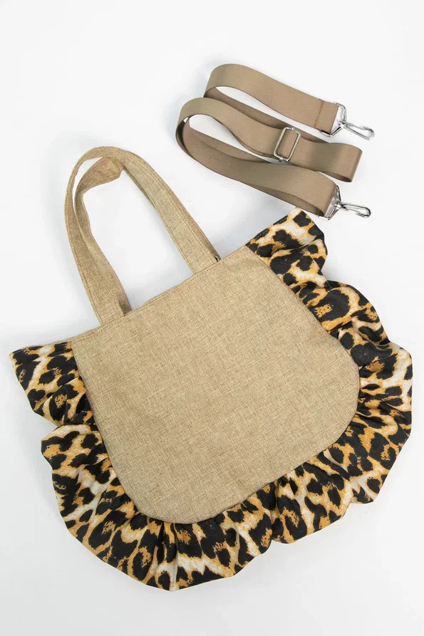 Сумка Солнышко (бежевый/лео) СС01