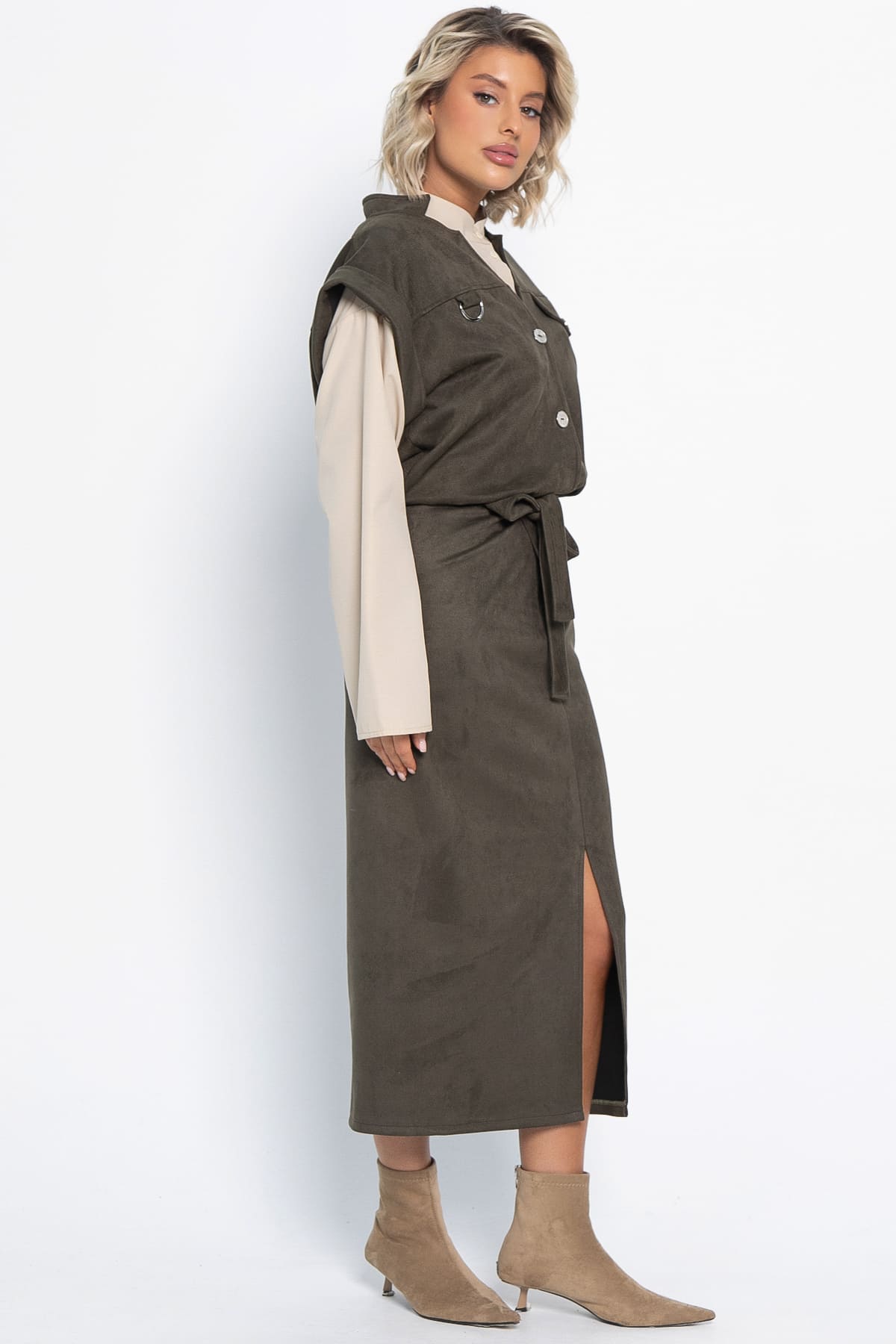 Юбка Мэддис (зеленая) Ю15035-39М