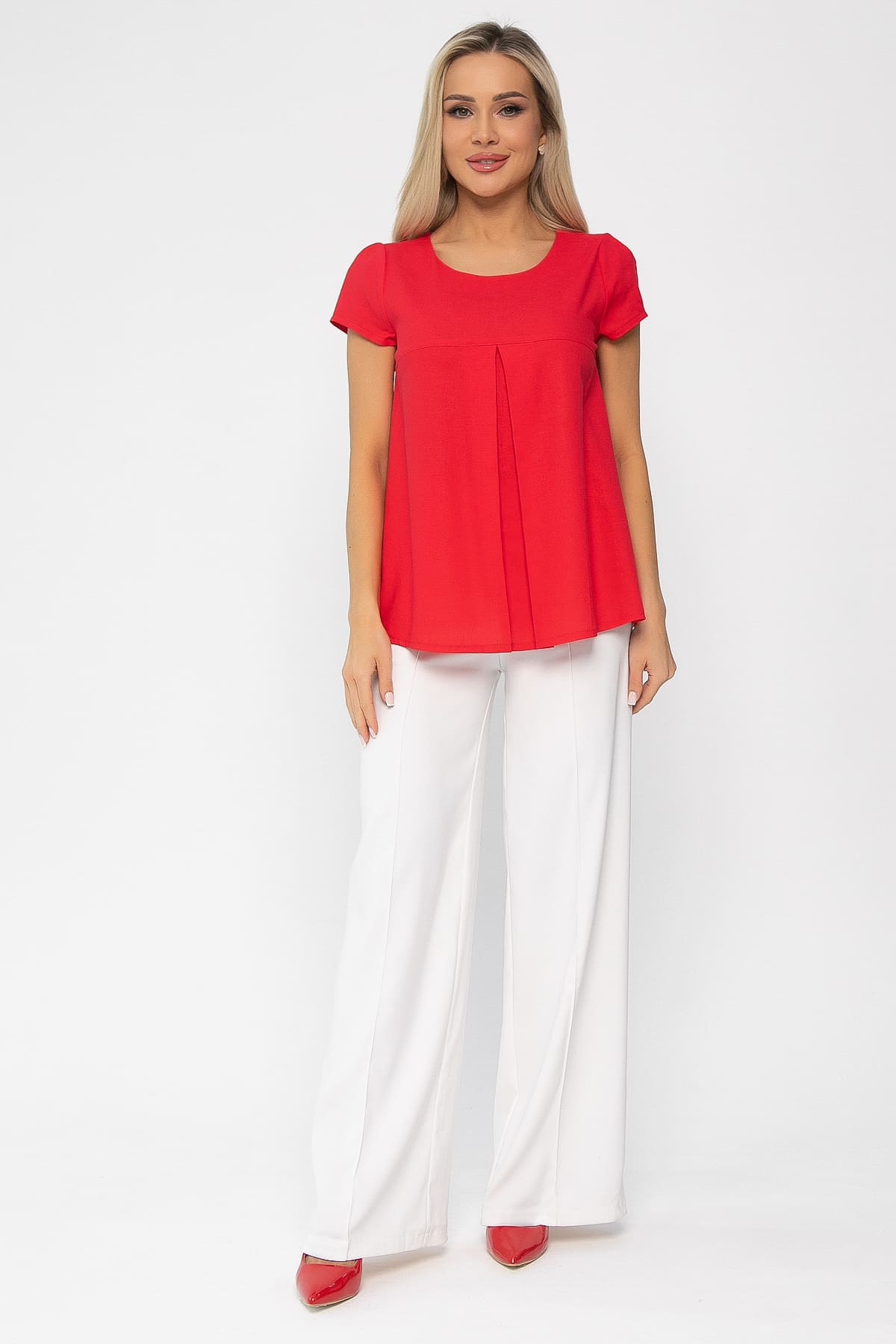 Туника Жюли (красная) Б13436-2М
