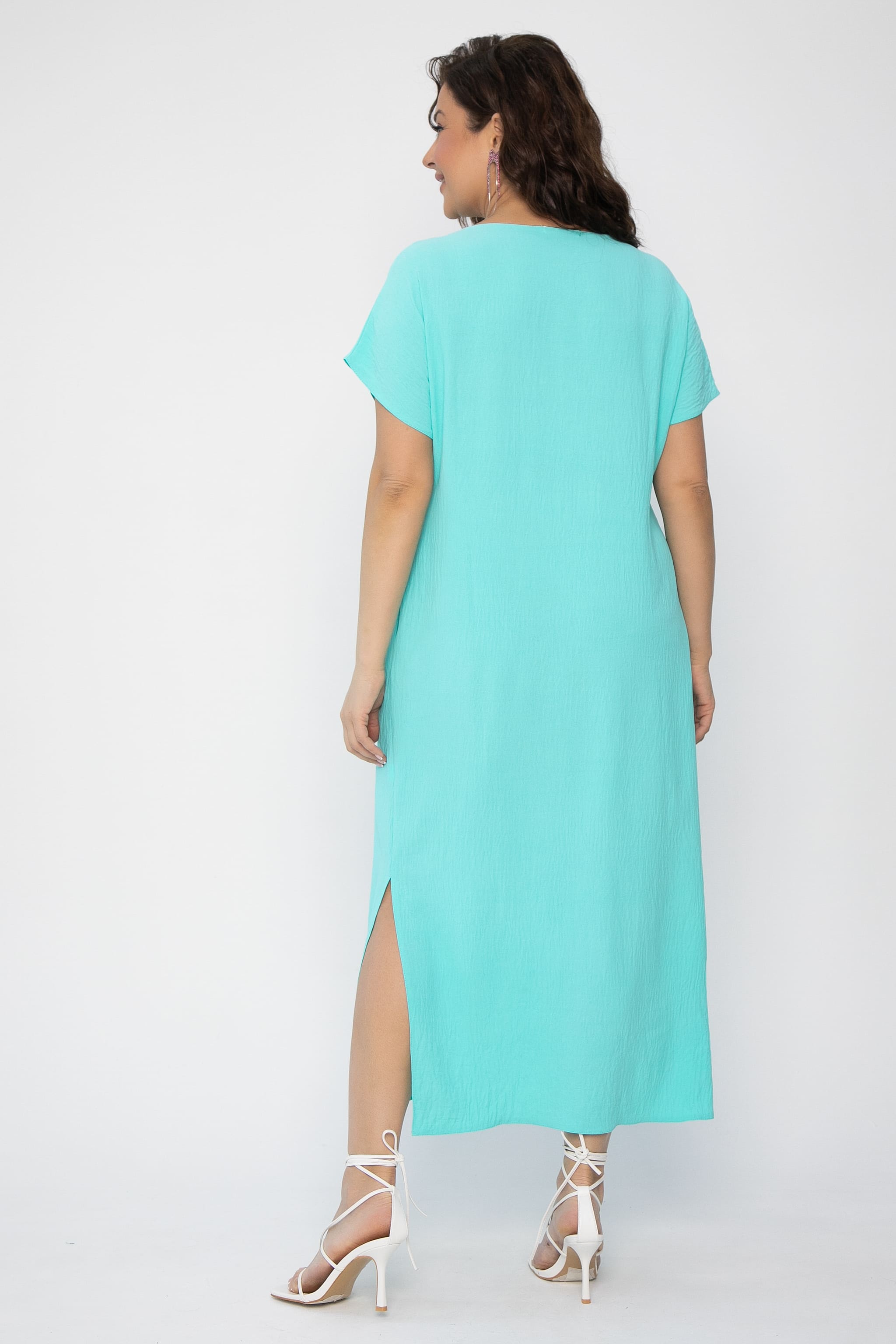 Платье Загадка (мята) П13705-8М